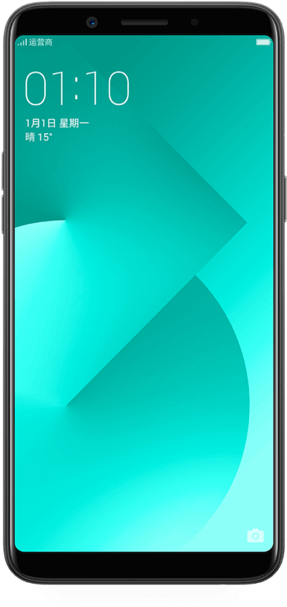Oppo स्मार्टफोन डिस्प्ले व्यू वॉलपेपर