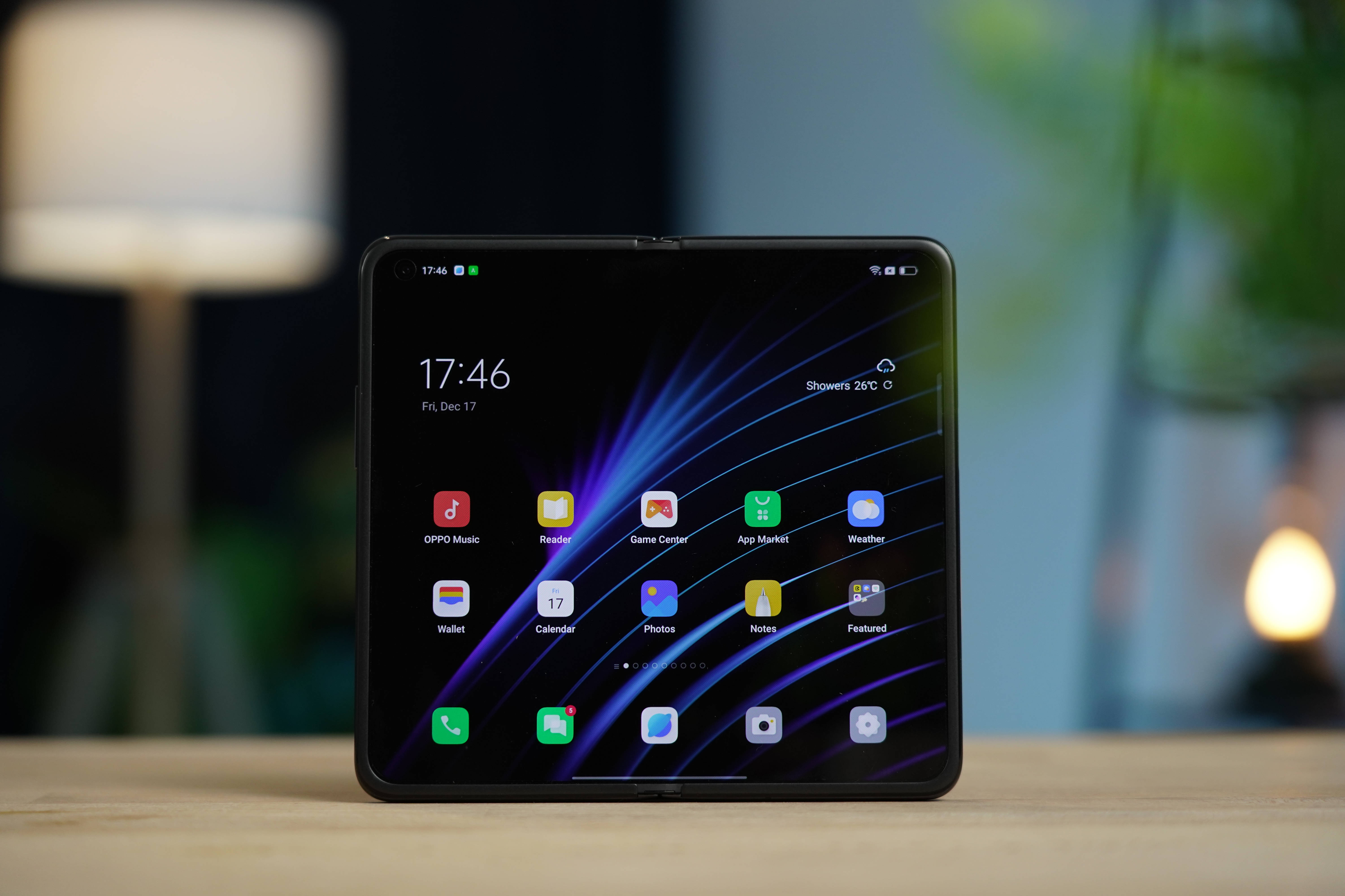 Oppo Find N फोल्डेबल स्मार्टफोन वॉलपेपर