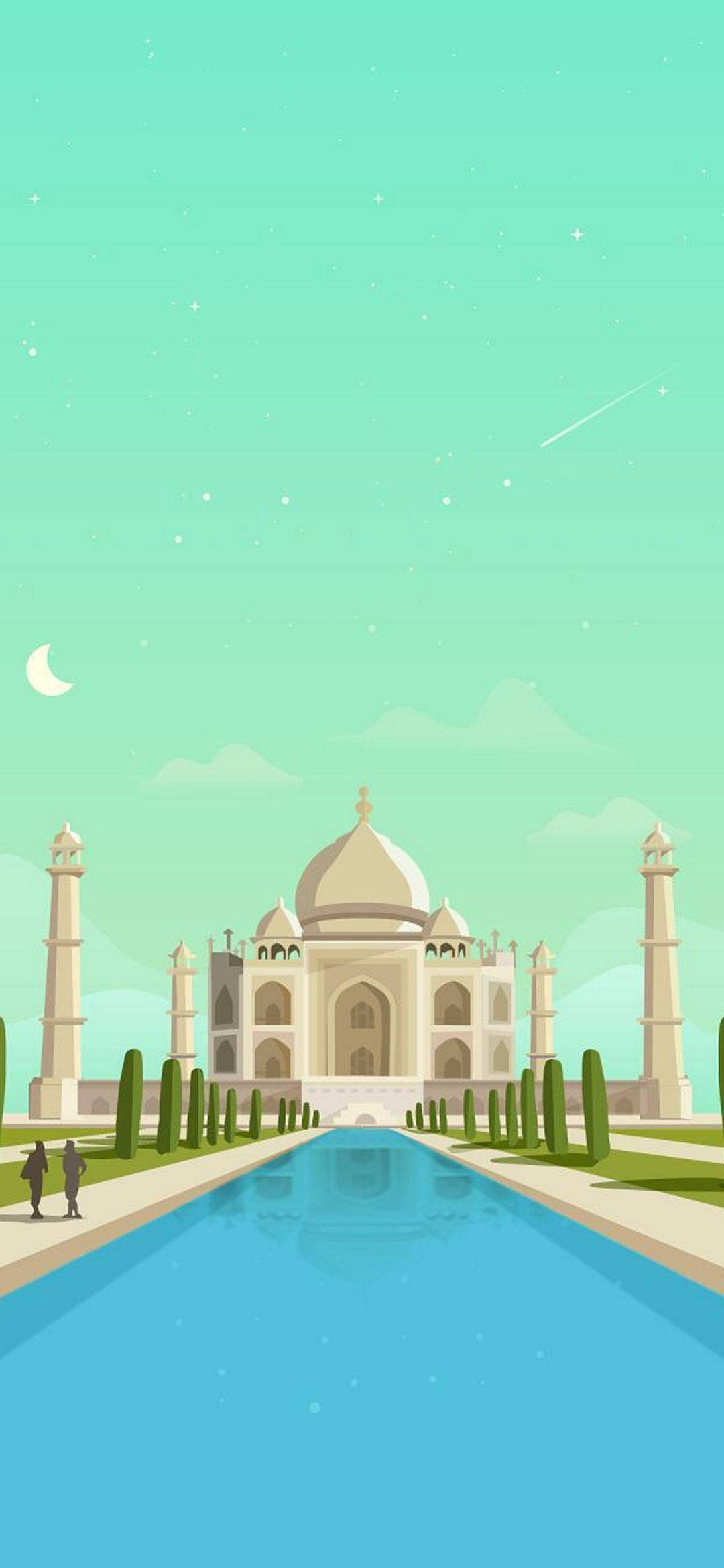 कैप्शन: गूगल Pixel 3 परफेक्ट सूर्यास्त को कैद करता हुआ वॉलपेपर
