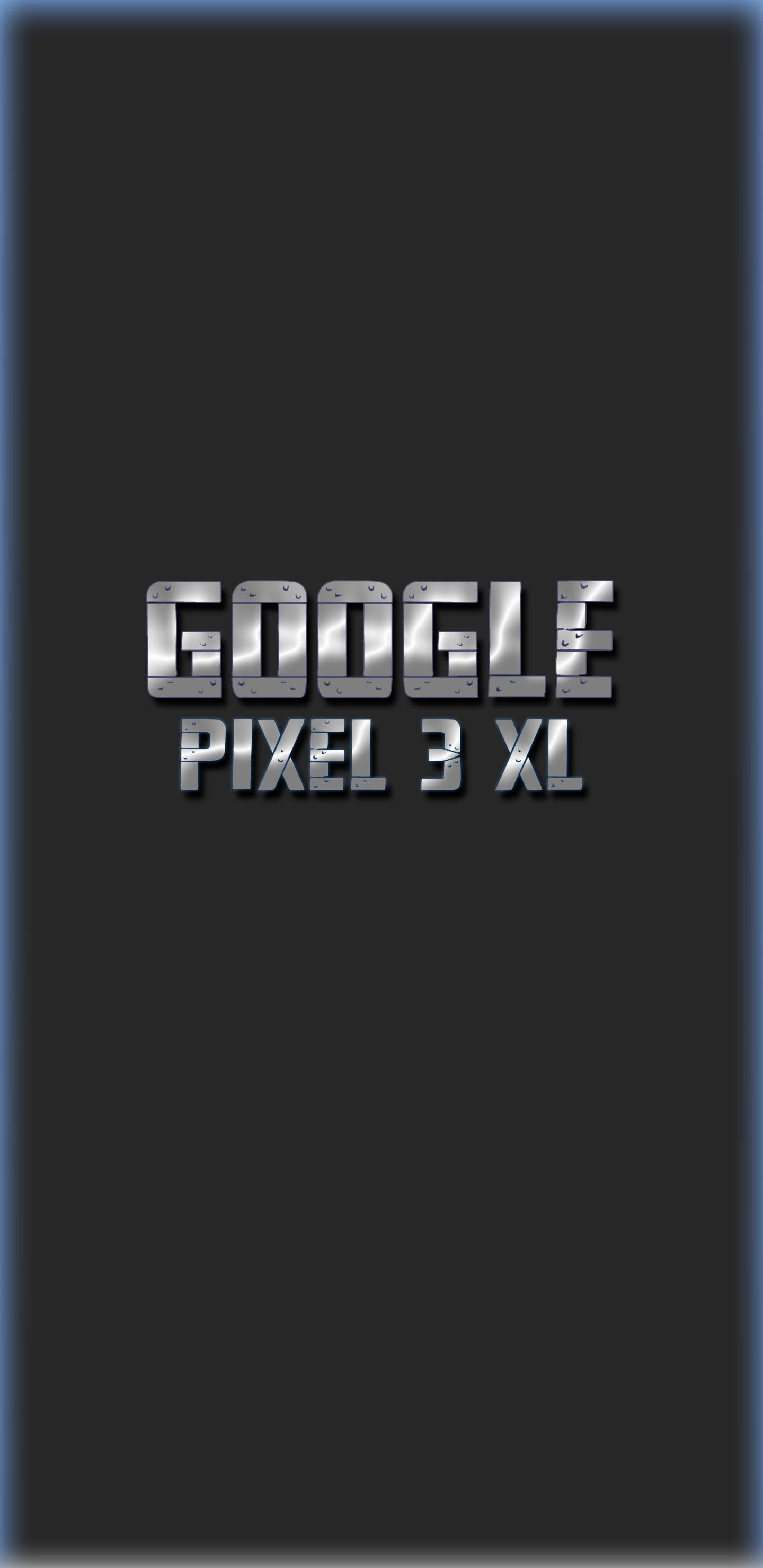 Pixel 3 XL मेटल लोगो वॉलपेपर