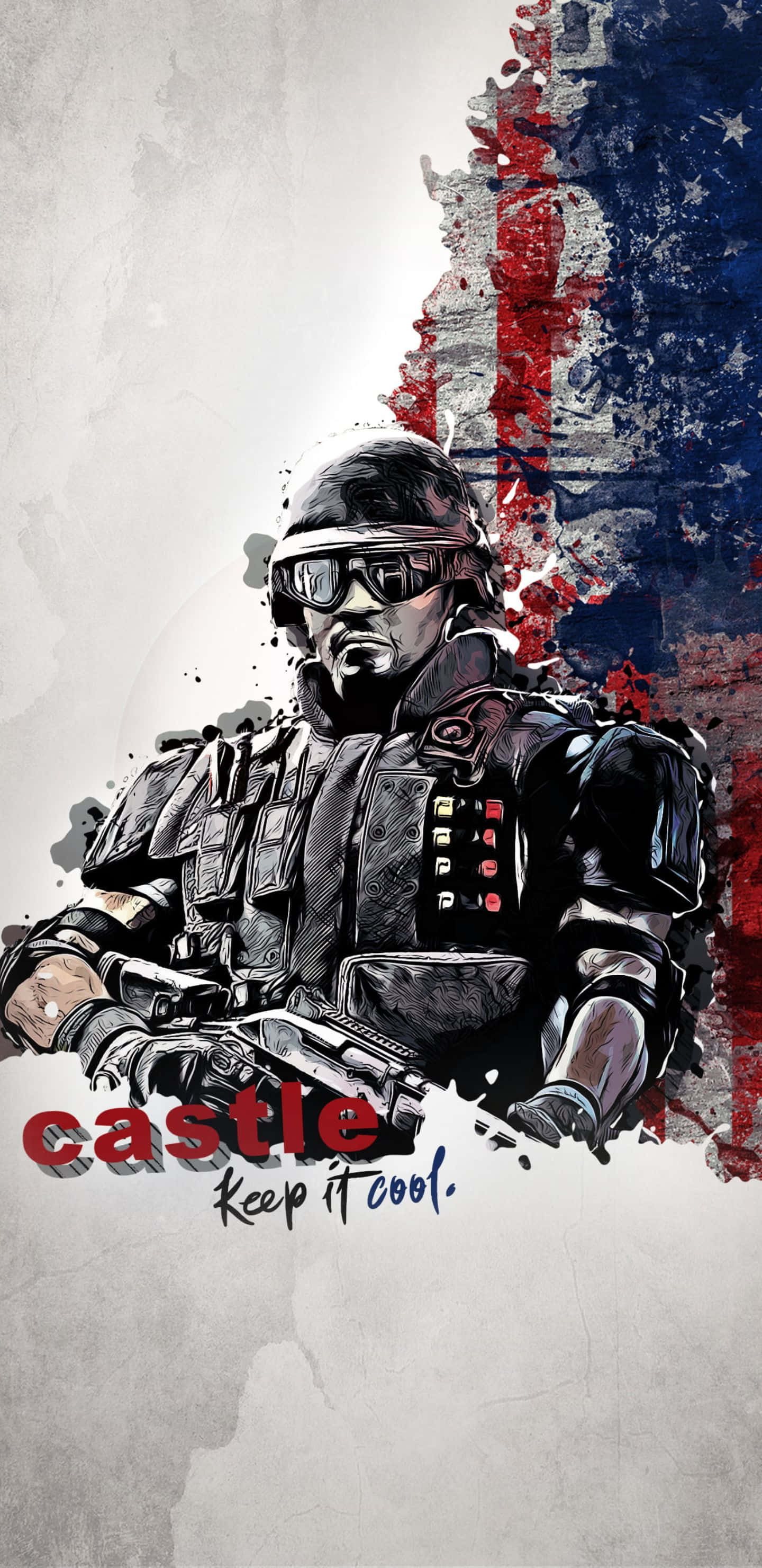 Pixel 3XL पर शानदार Rainbow Six Siege के साथ आतंकवादियों से लड़ाई करें वॉलपेपर