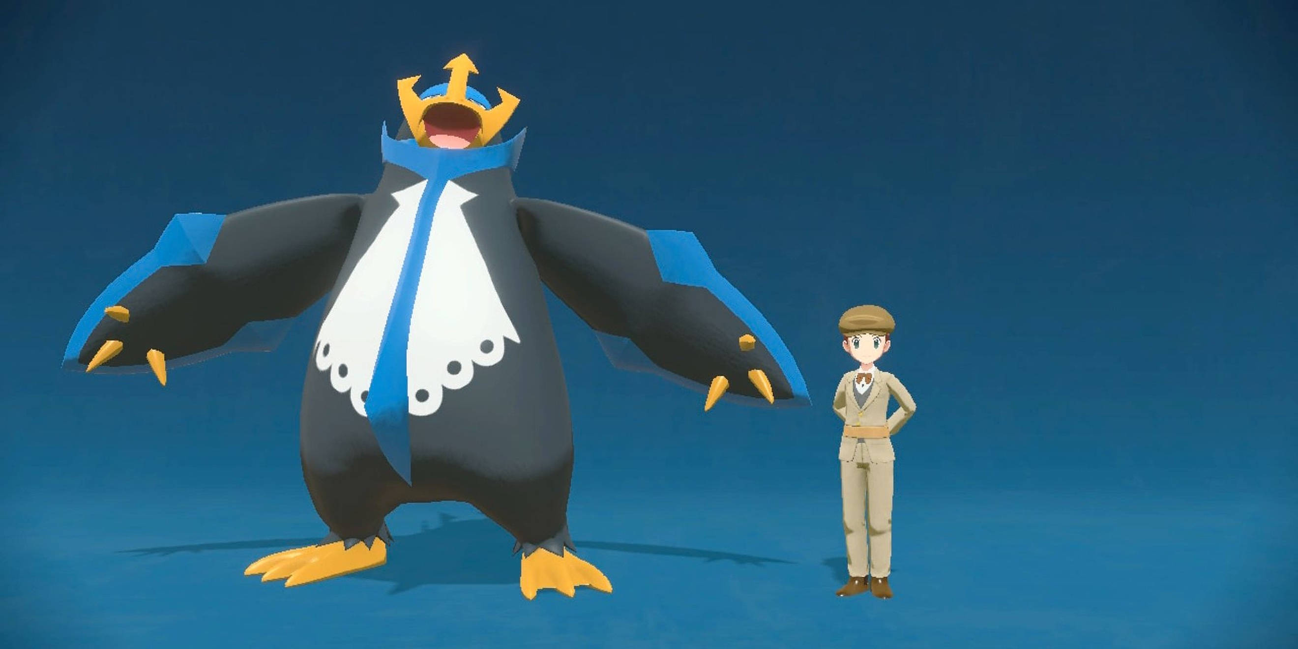 Pokémon Legends Arceus बड़ा Empoleon वॉलपेपर
