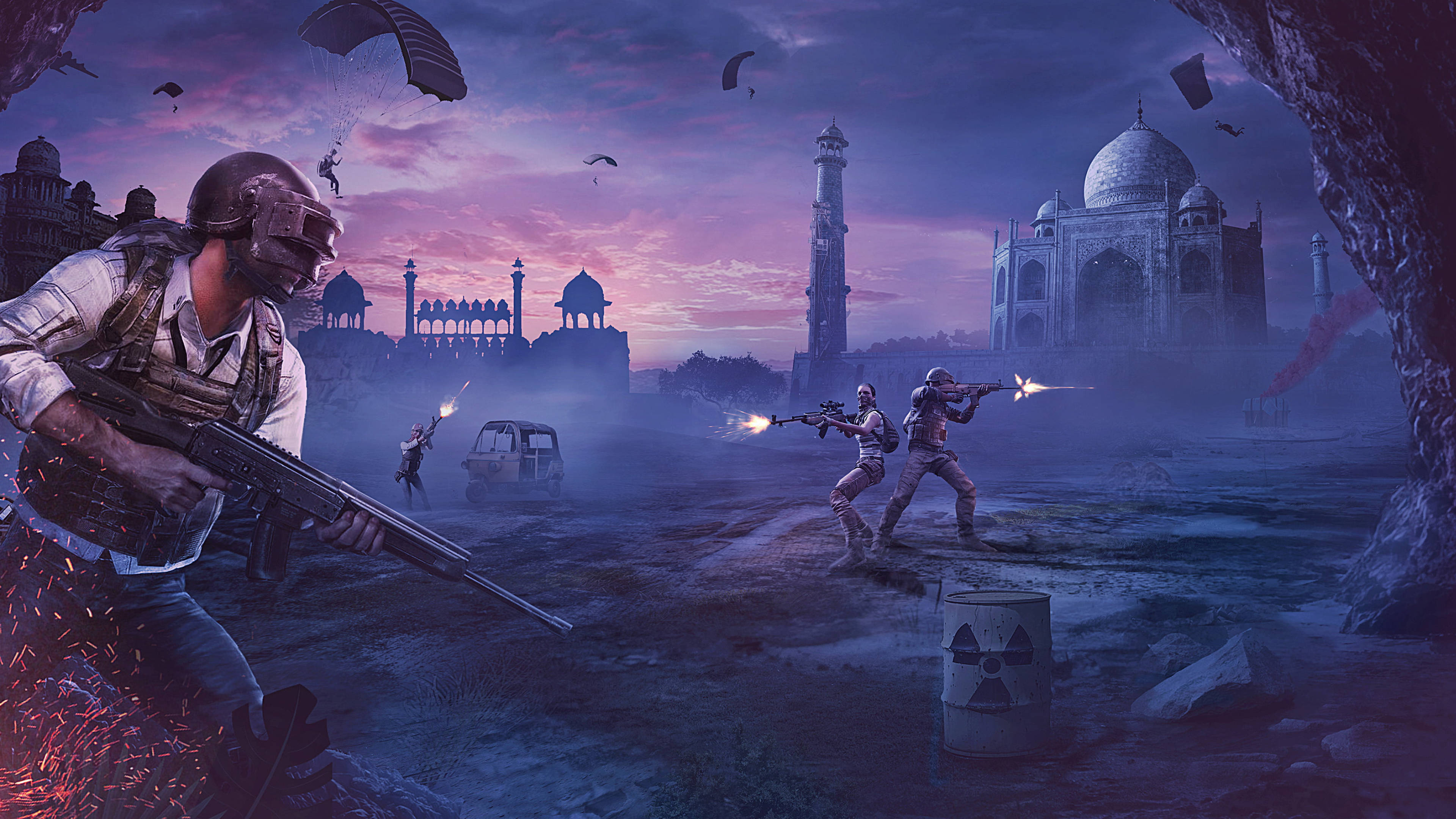 PUBG युद्धभूमि 8K गेमिंग वॉलपेपर