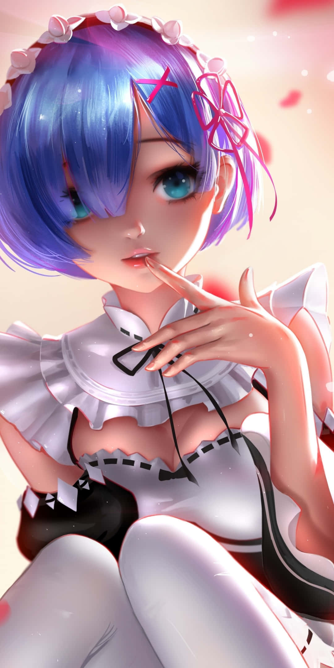 हॉट एनीमे रेम Re:Zero मेड वॉलपेपर