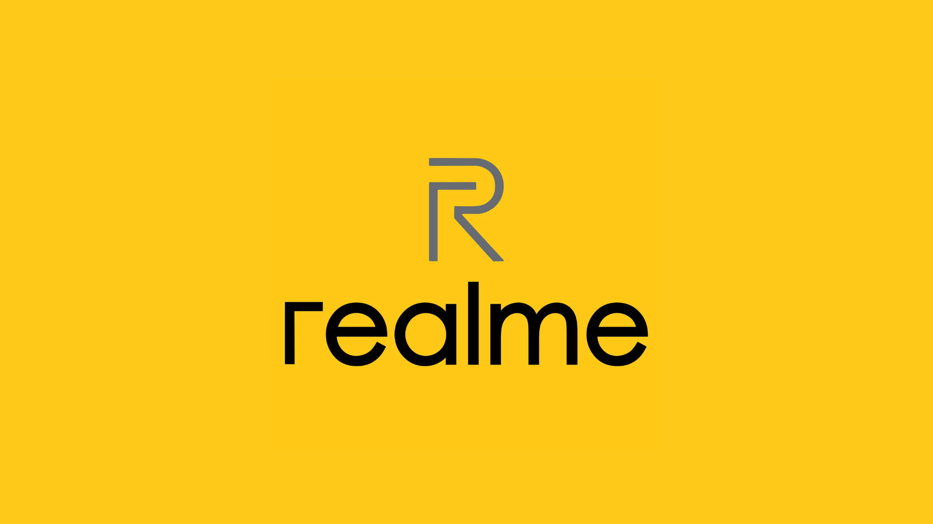 Realme आधिकारिक लोगो वॉलपेपर