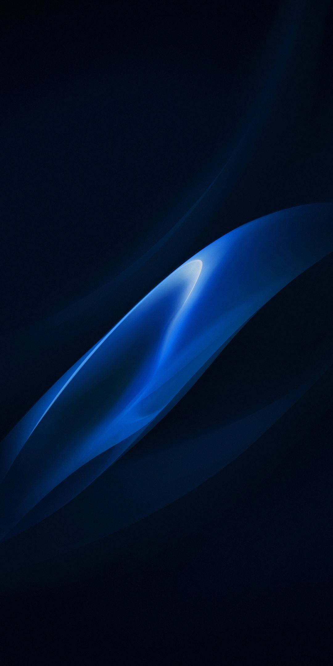 Realme नीला काला वक्र वॉलपेपर