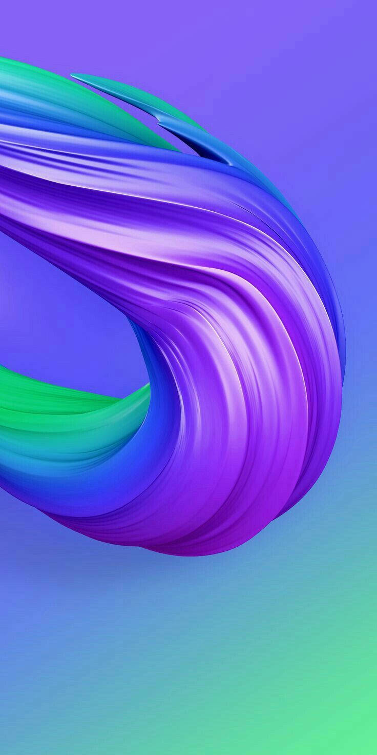 Redmi 9 बैंगनी हरा ब्रेड वॉलपेपर