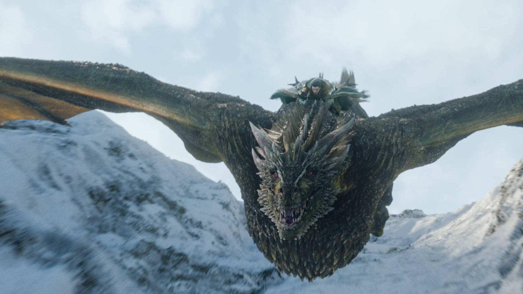 Rhaegal जॉन स्नो गेम ऑफ थ्रोन्स वॉलपेपर