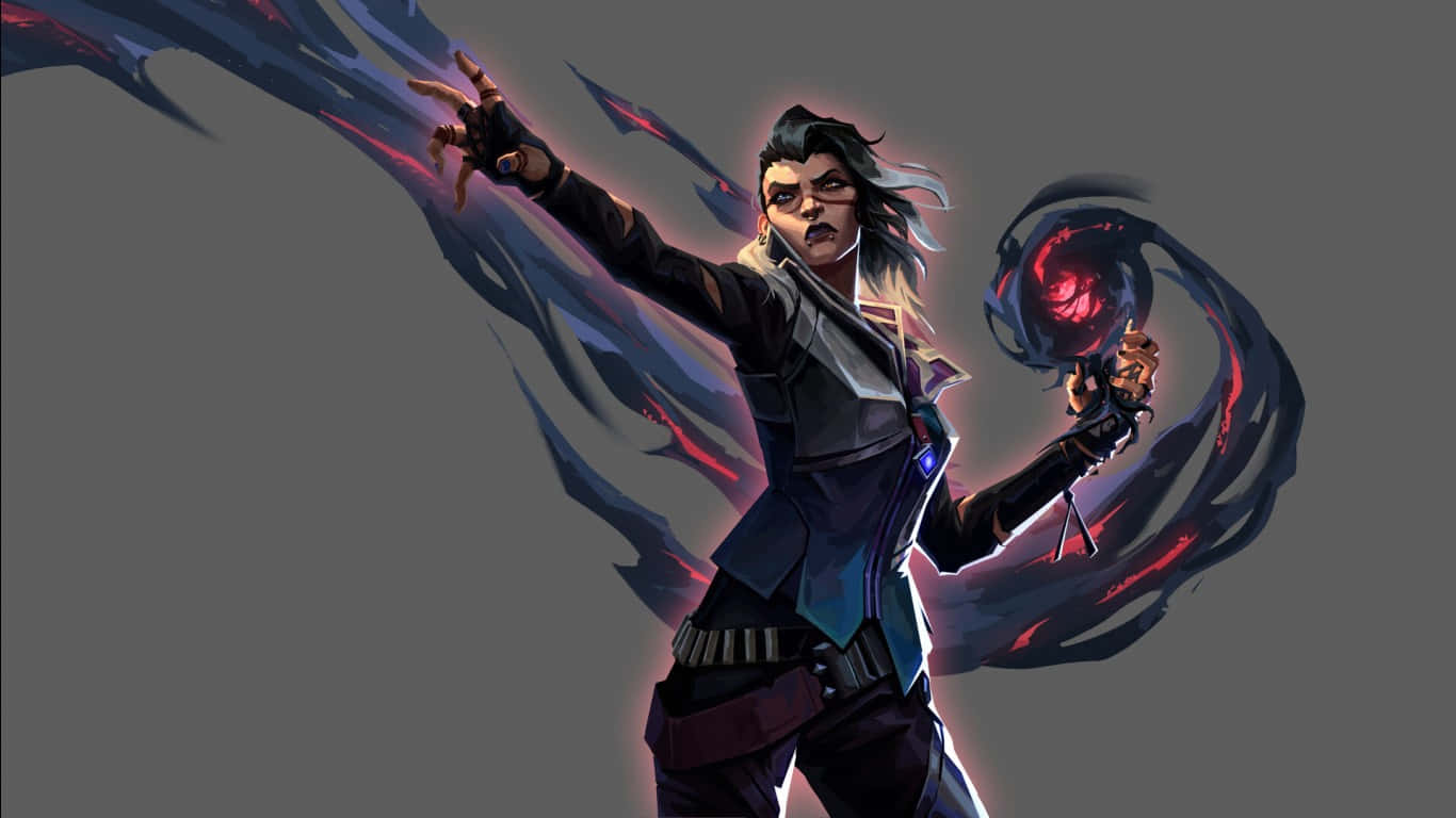 Riot Games के नए Valorant गेम के रंगों का प्रदर्शन वॉलपेपर