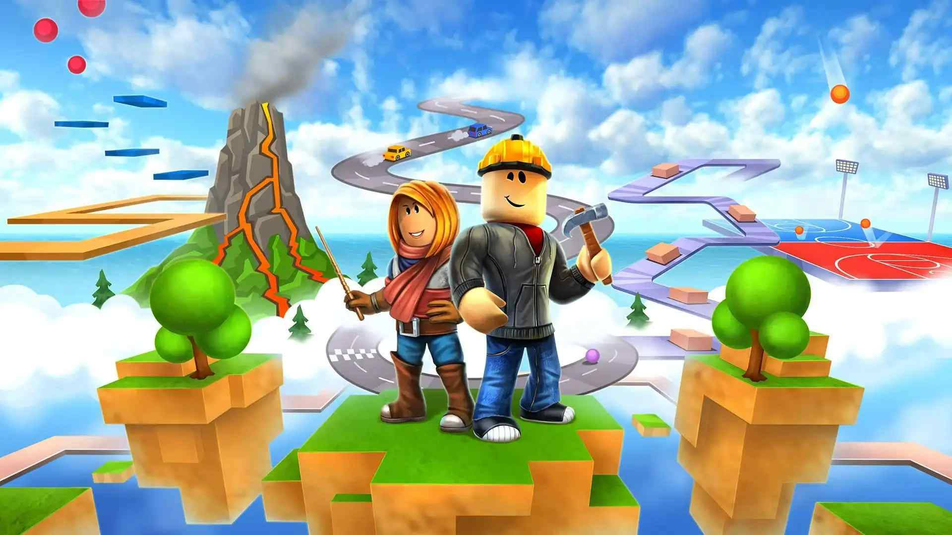 कूल Roblox बिल्डर्स वॉलपेपर