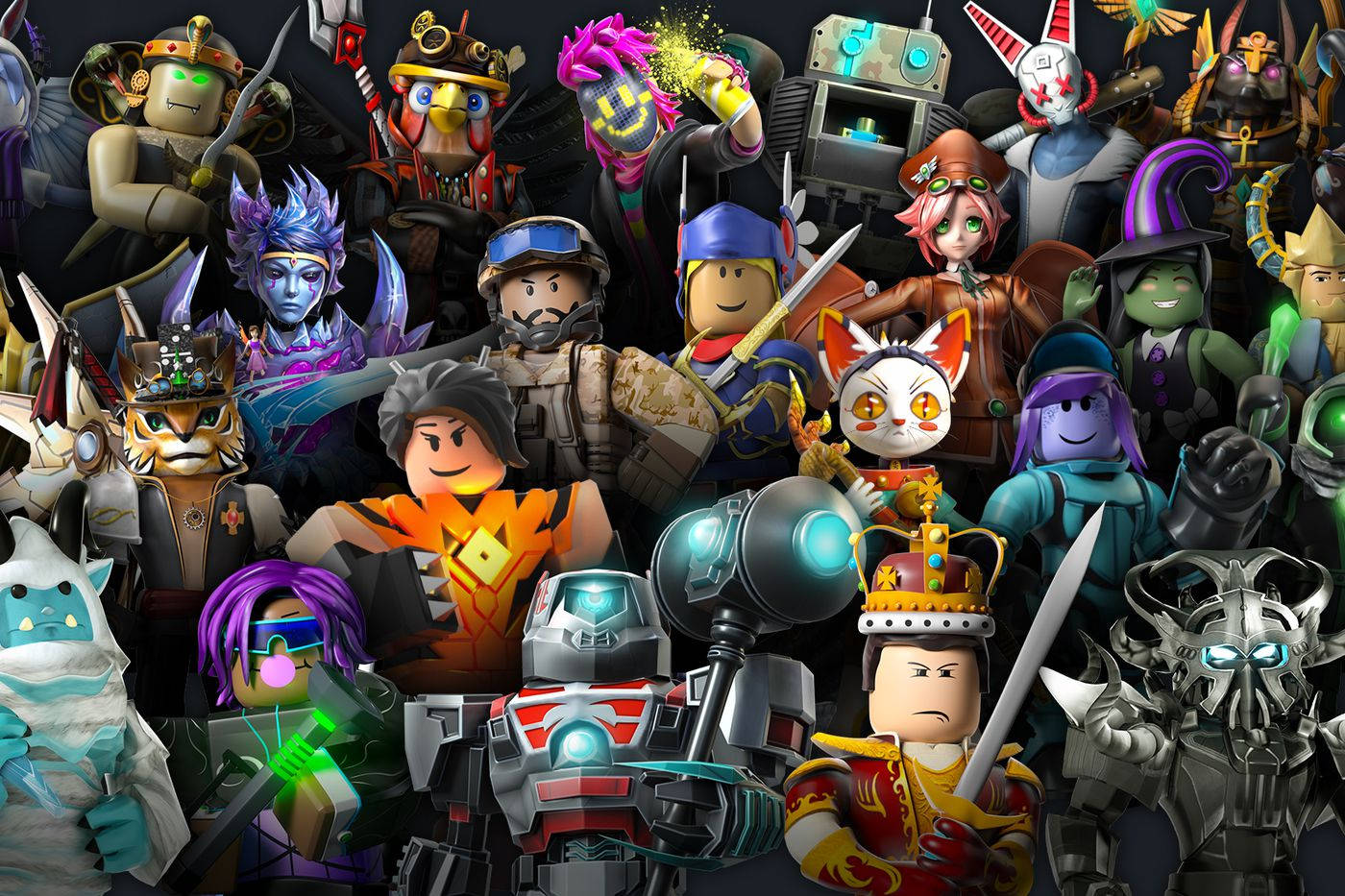 Roblox पात्र खेल वॉलपेपर