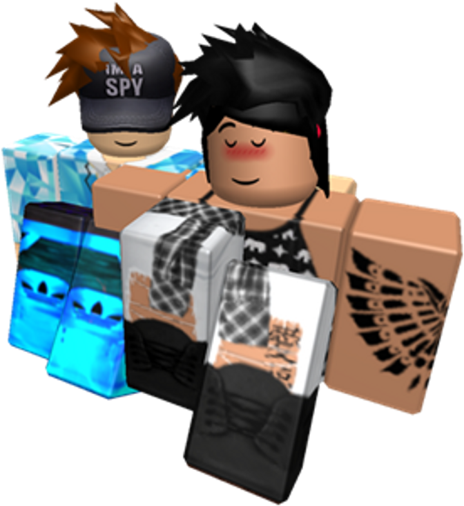 Roblox अवतार पोज़ देते हुए वॉलपेपर