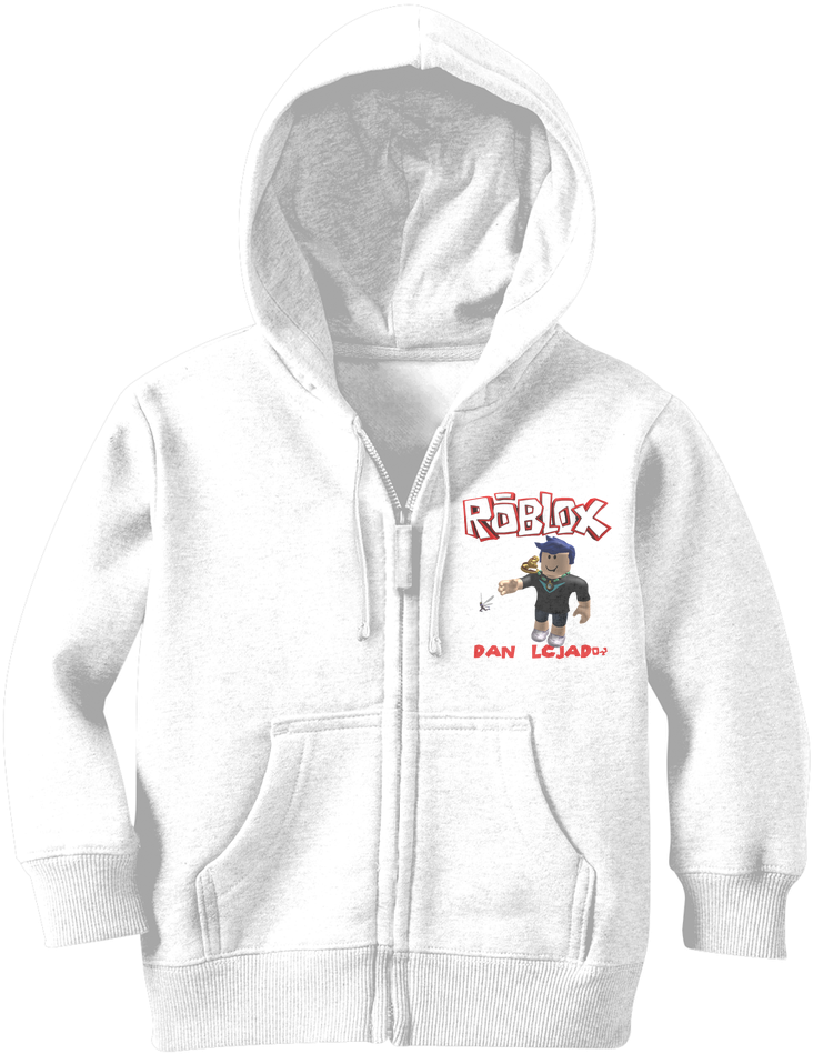 Roblox ब्रांडेड हूडी जिसमें कैरेक्टर डिज़ाइन है वॉलपेपर
