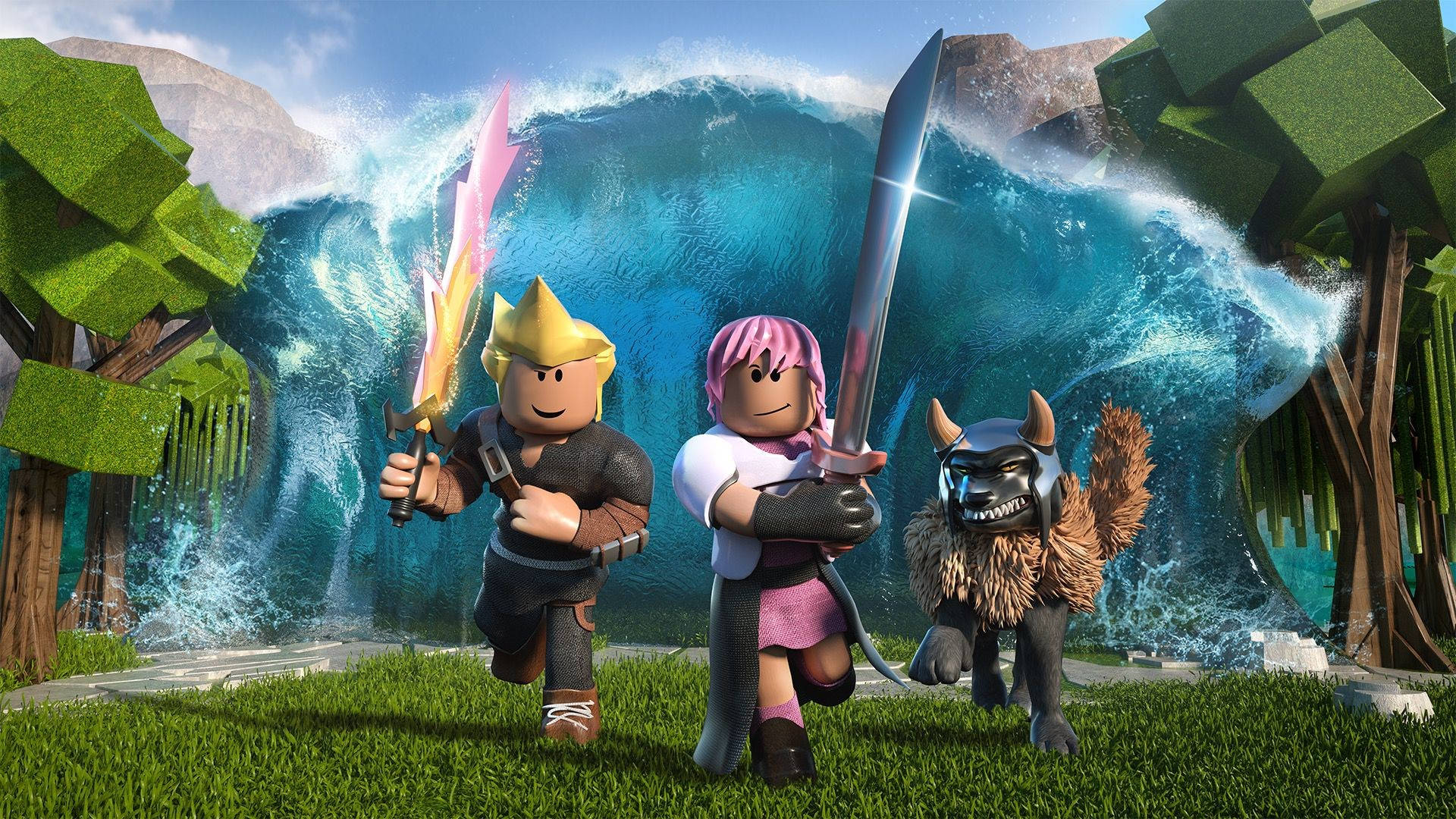 Roblox अवतार चार्जिंग वॉलपेपर