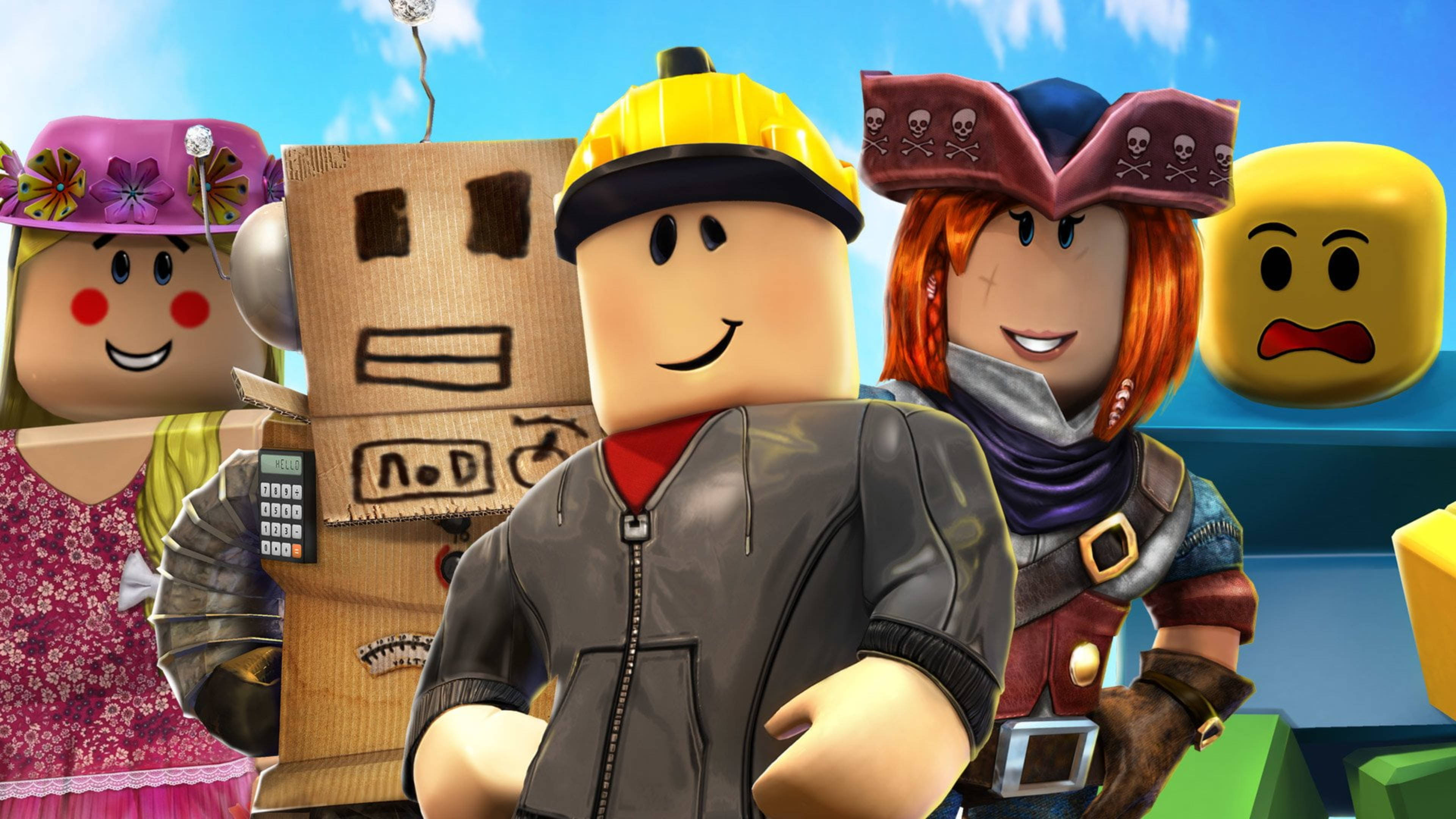 Roblox के लोकप्रिय पात्र 4K वॉलपेपर