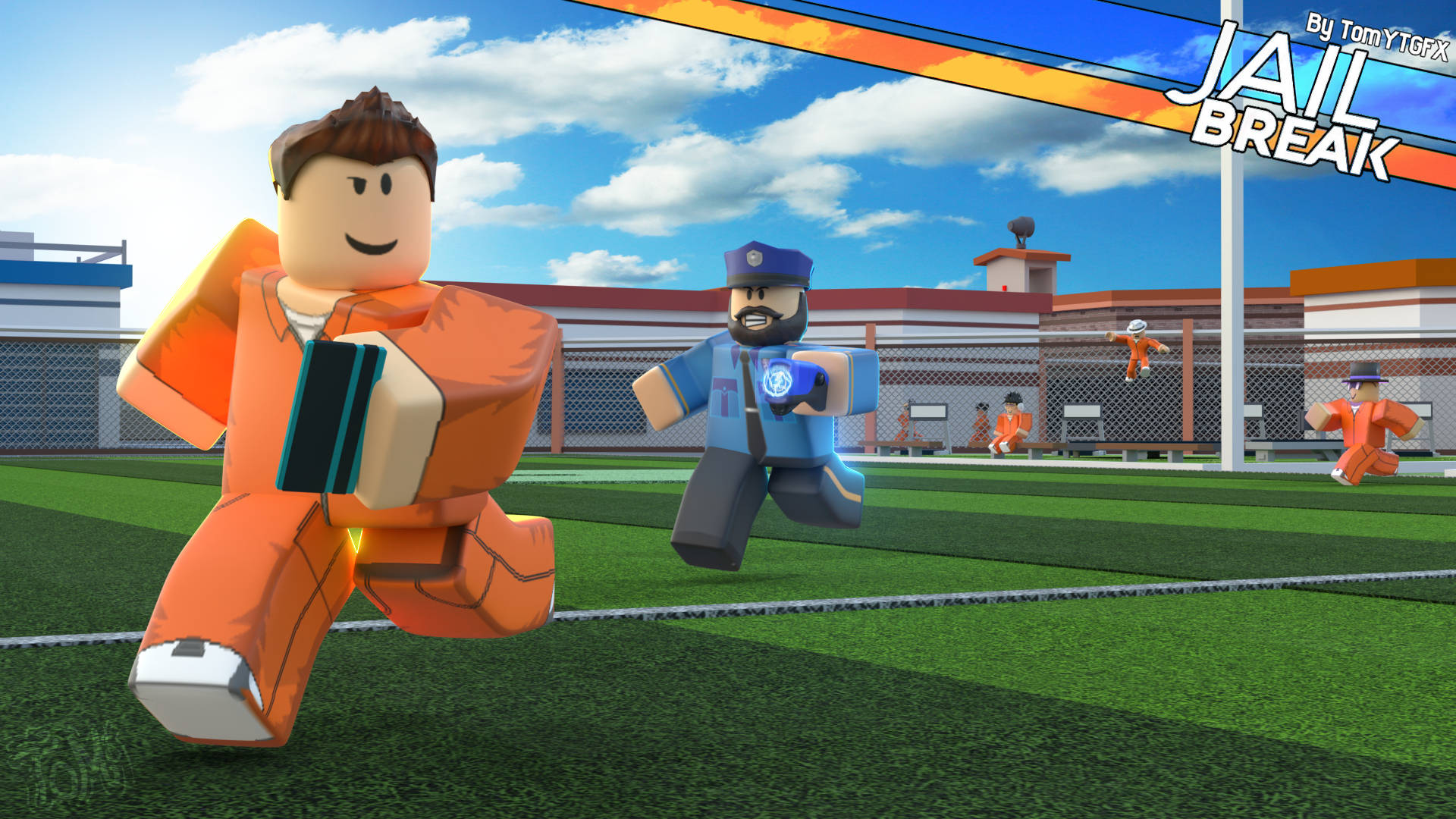 Roblox Jail Break पोस्टर वॉलपेपर — रोब्लॉक्स वॉलपेपर
