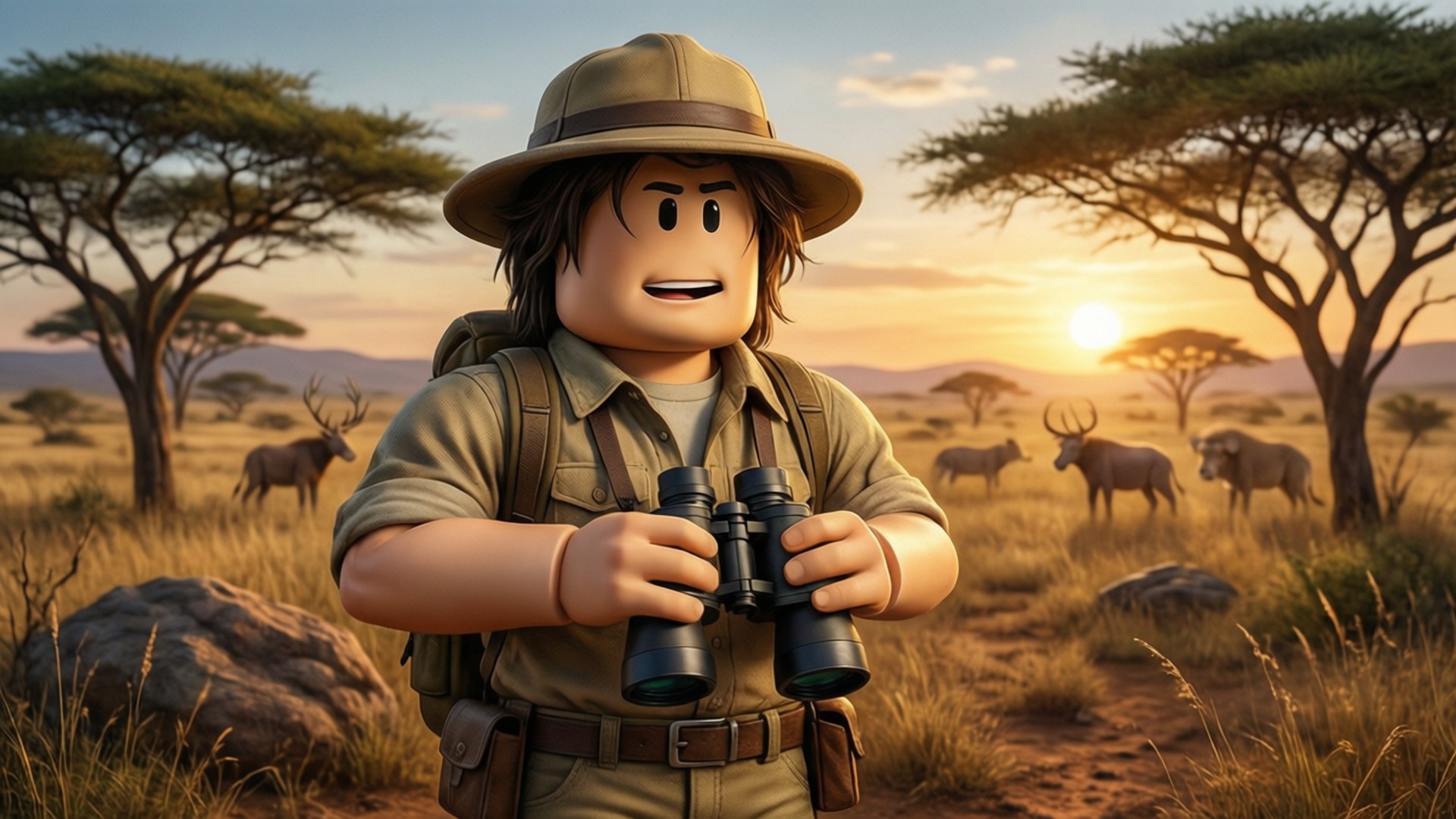 Roblox सफारी एडवेंचर वॉलपेपर