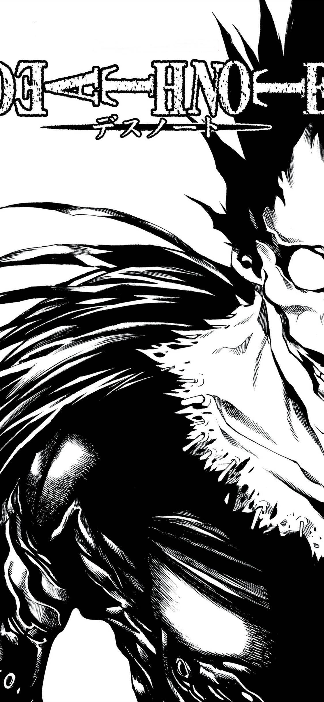 Ryuk - डेथ नोट बुक 1 से iPhone वॉलपेपर