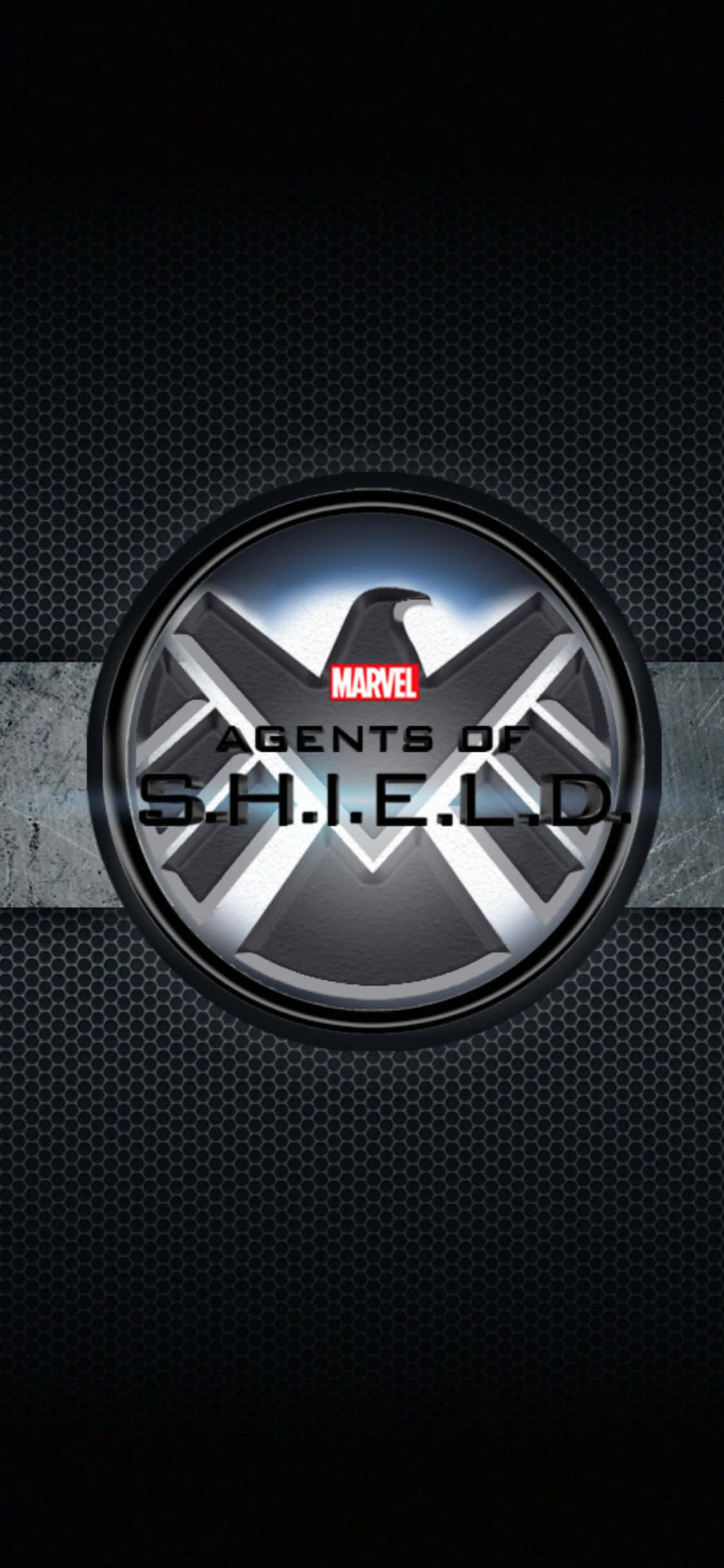 एजेंट्स ऑफ़ S.H.I.E.L.D. iPhone XS मार्वल पृष्ठभूमि वॉलपेपर