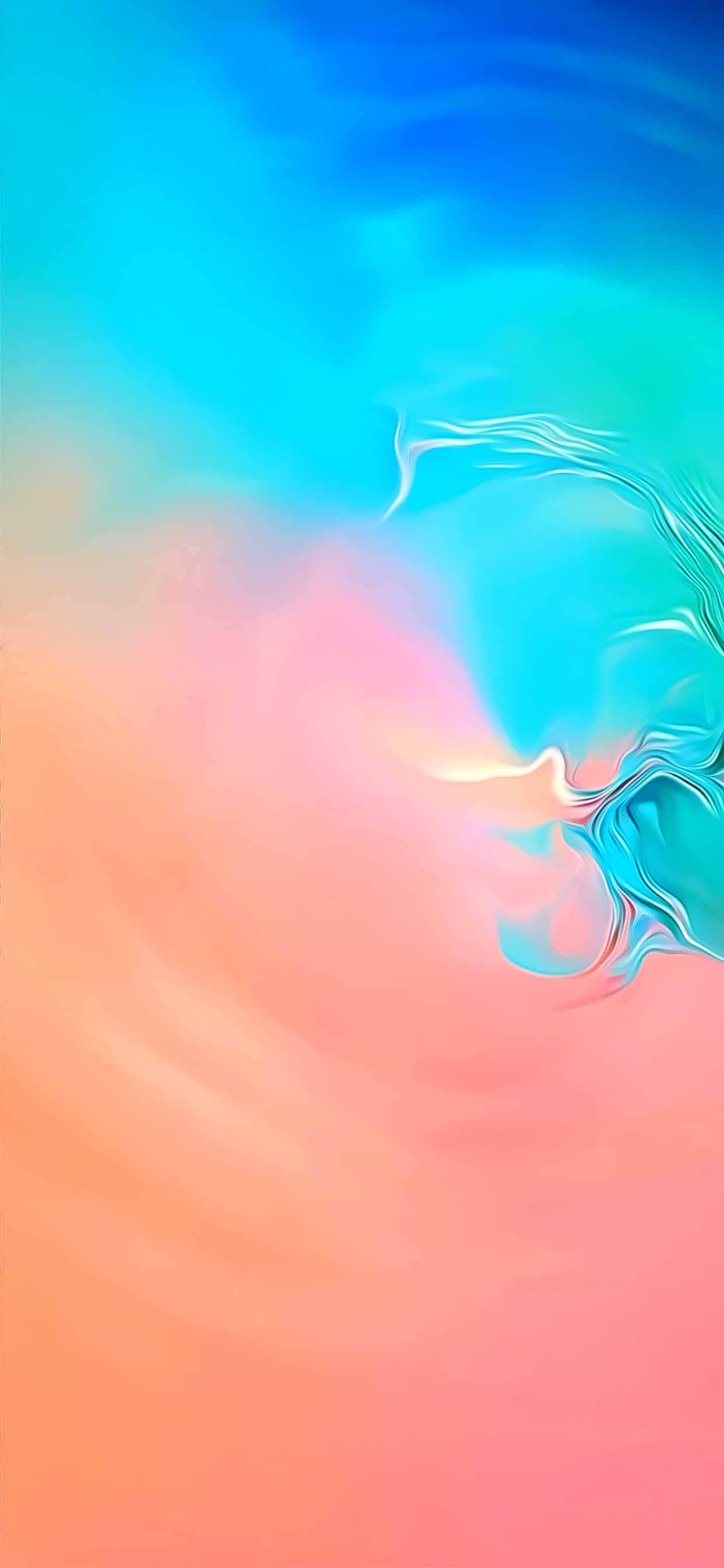 Samsung Galaxy S10 के रंगीन आनंद का आनंद लें वॉलपेपर