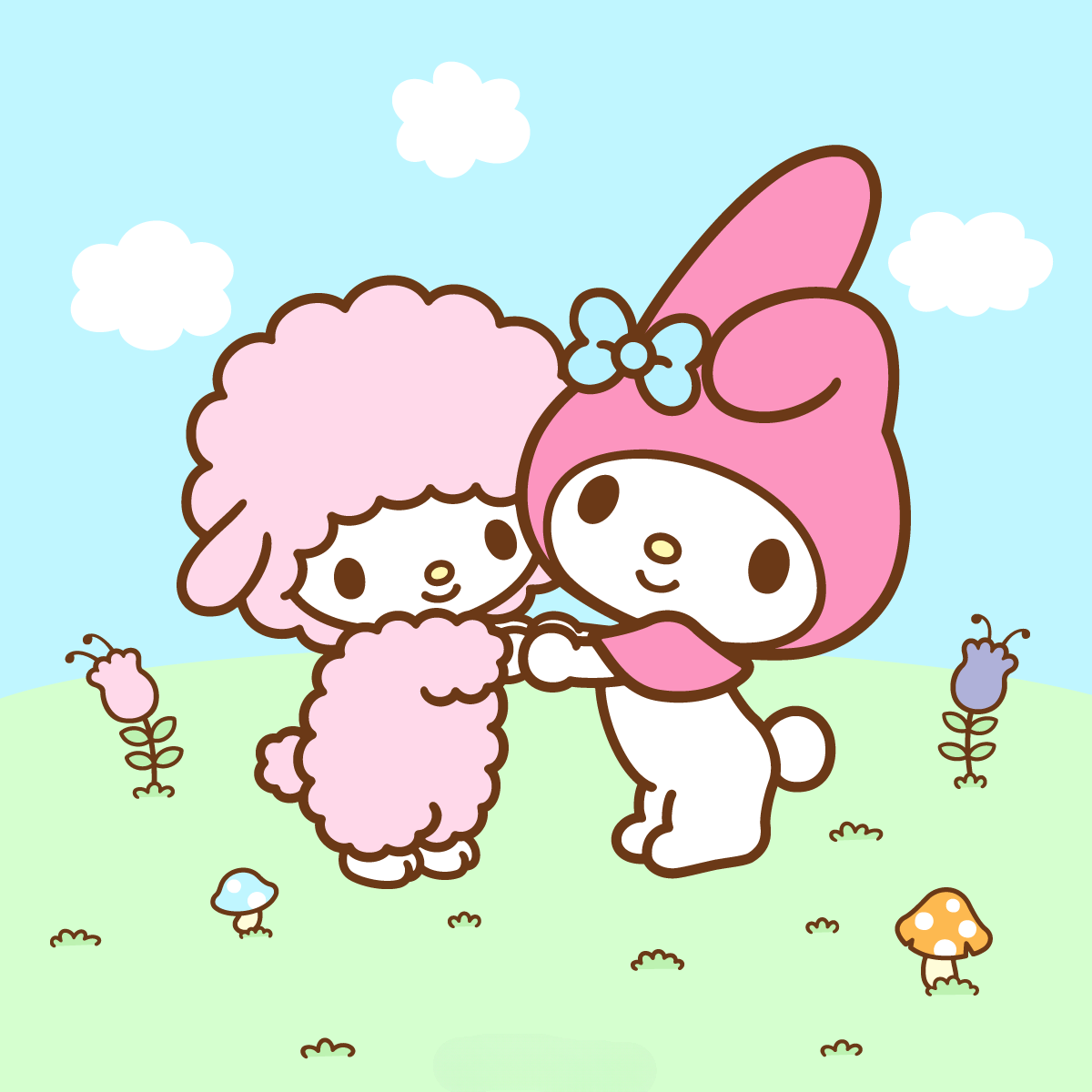 Sanrio बैकग्राउंड वॉलपेपर