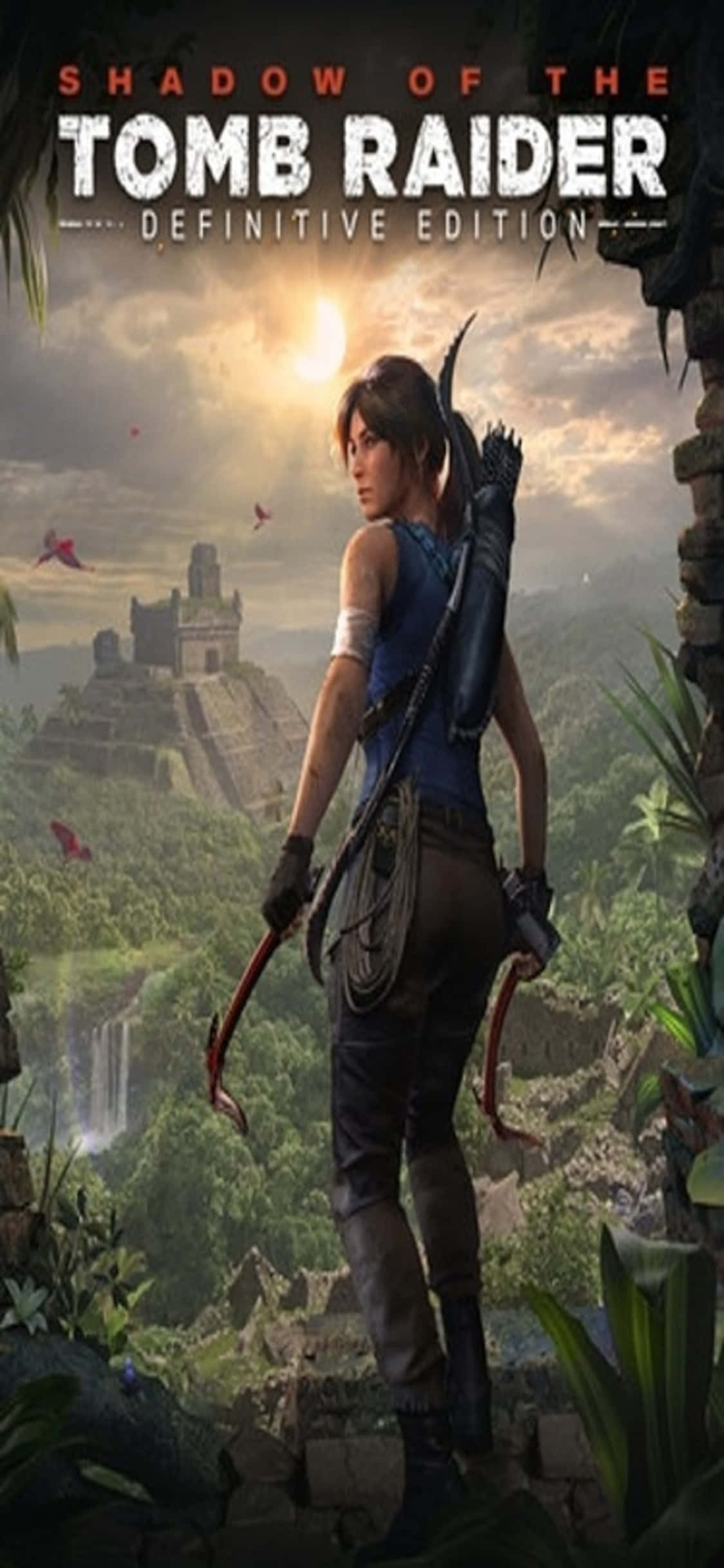 Shadow of the Tomb Raider for iPhone X के साथ दुनिया के रहस्यों को उजागर करें वॉलपेपर