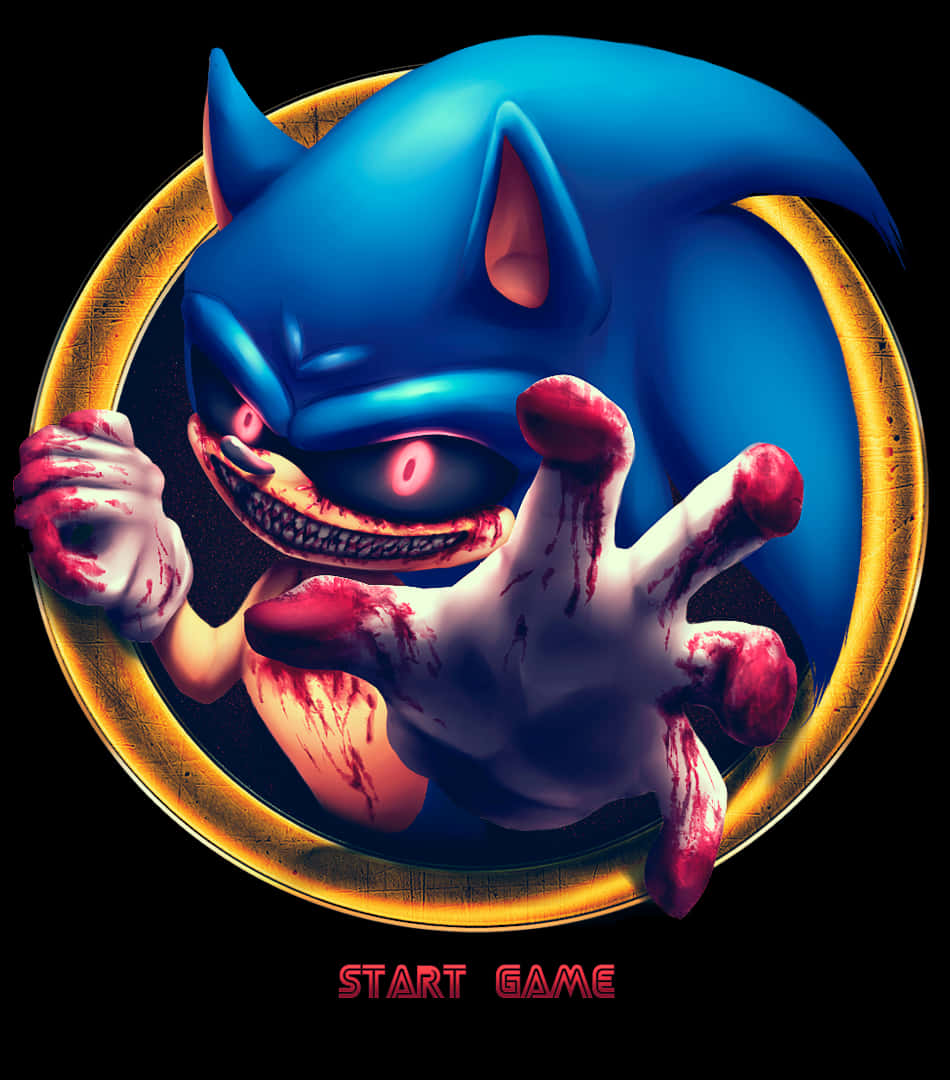 Sonic.EXE की भयानक निगाहें वॉलपेपर