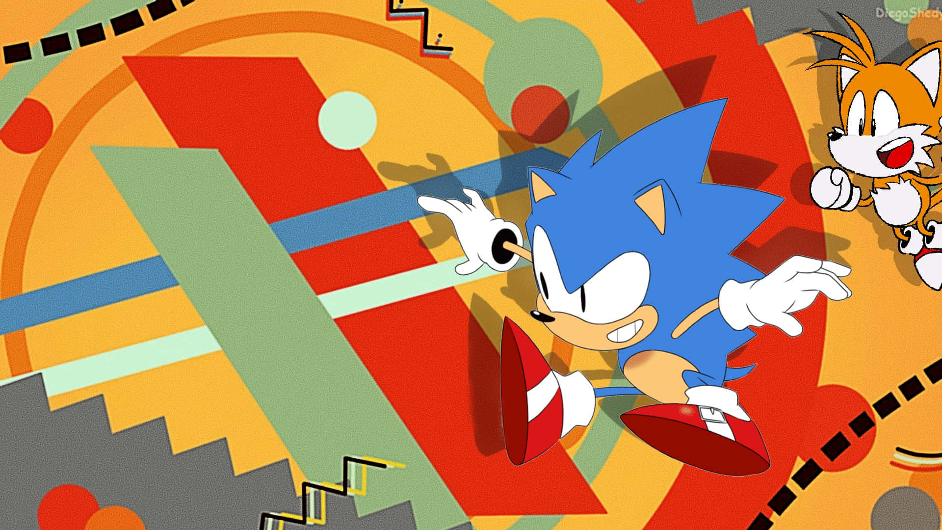 प्यारे किरदार के क्लासिक मज़े को Sonic Mania के साथ अगले स्तर पर ले जाएं वॉलपेपर