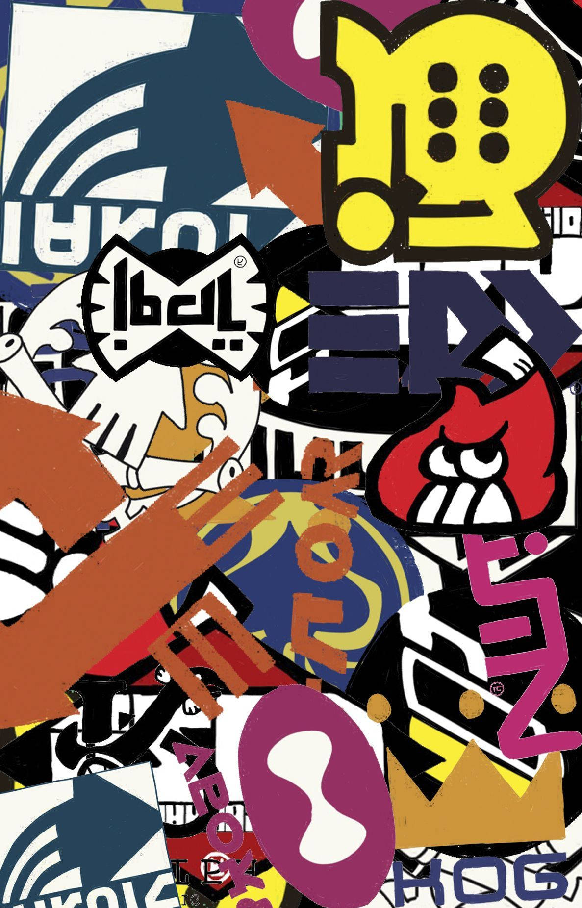 Splatoon ब्रांड लोगो वॉलपेपर