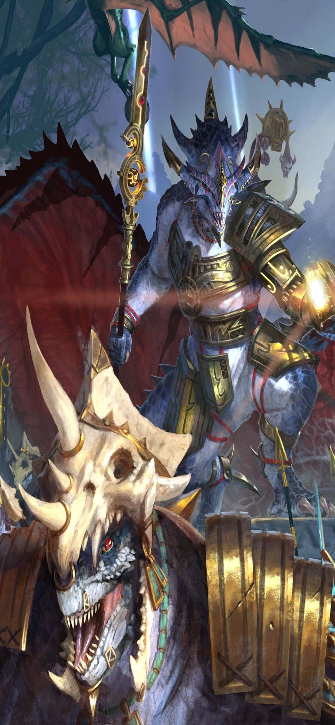 Total War: Warhammer के साथ मोबाइल उपकरणों पर अपना साम्राज्य विस्तारित करें वॉलपेपर