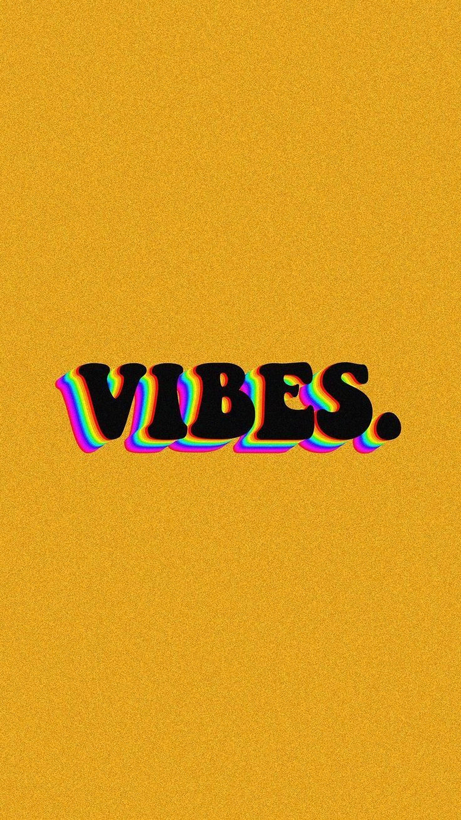 Vibes एस्थेटिक शब्द वॉलपेपर