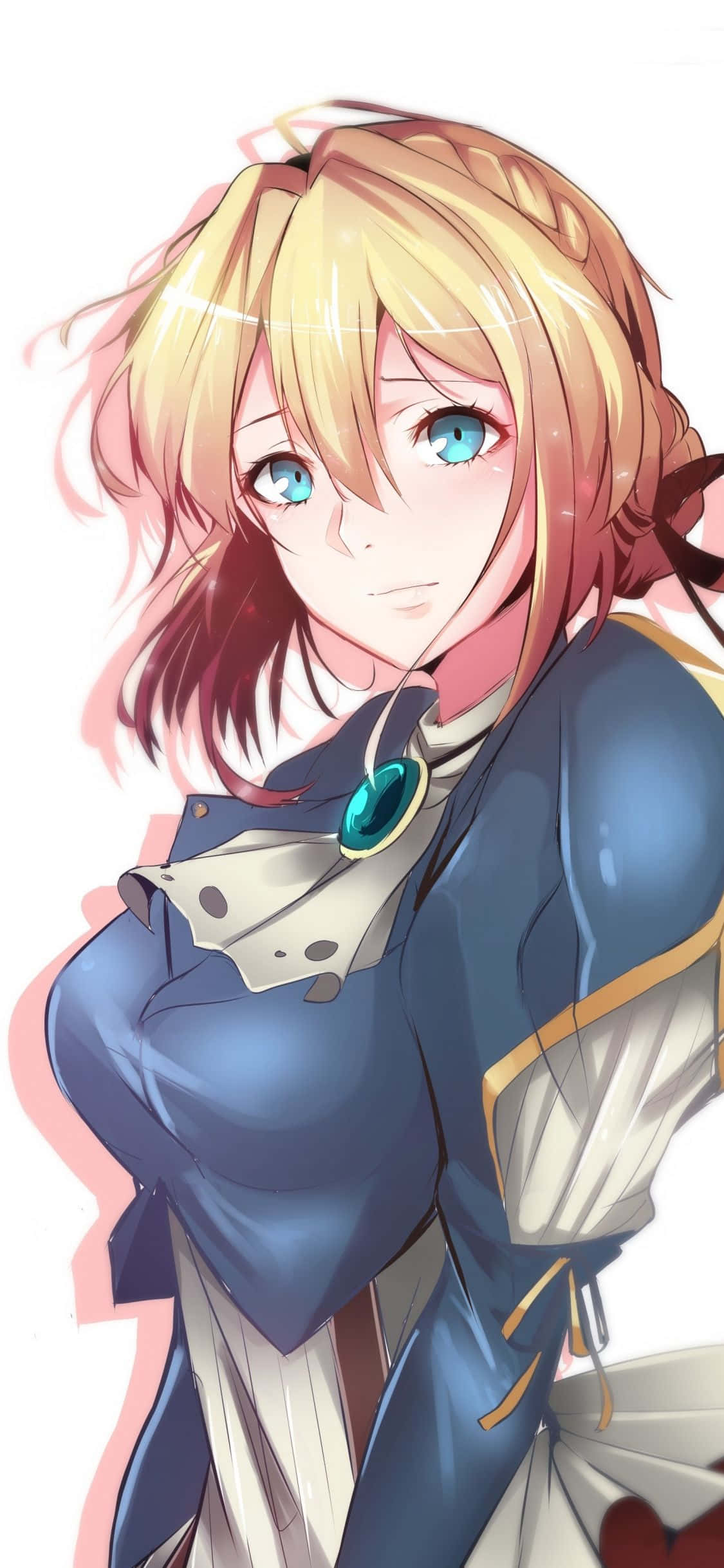 "Violet Evergarden iPhone के साथ हर पल को कैद करें" वॉलपेपर