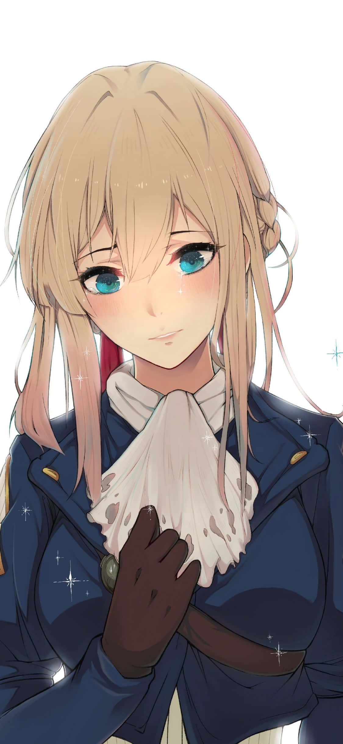 Violet Evergarden iPhone के साथ अपनी रचनात्मकता को खोलें! वॉलपेपर