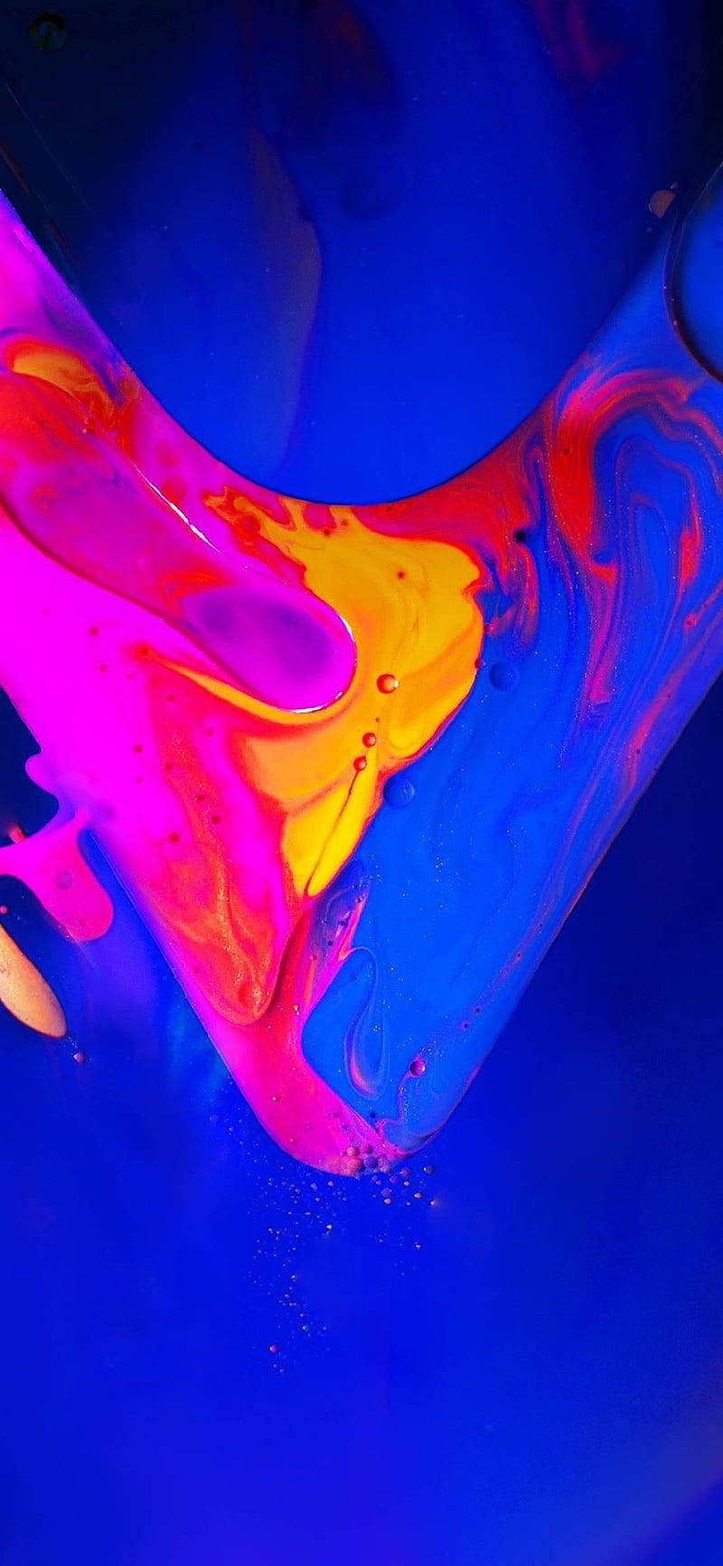 Vivo V20 कंट्रास्टेड आर्ट वॉलपेपर