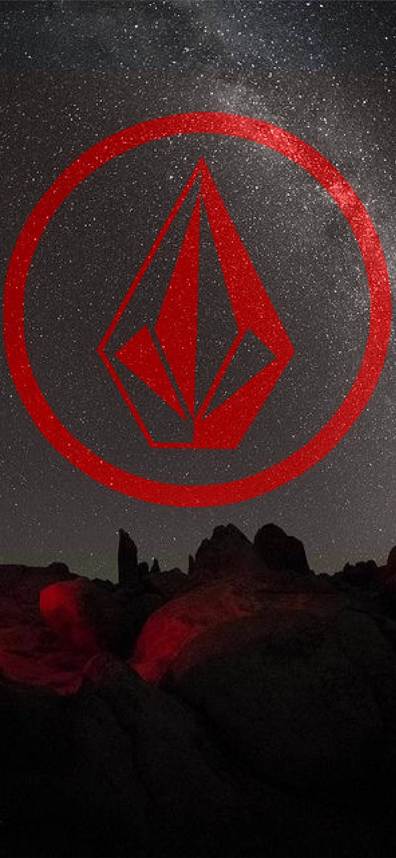 Volcom लोगो iPhone 11 वॉलपेपर