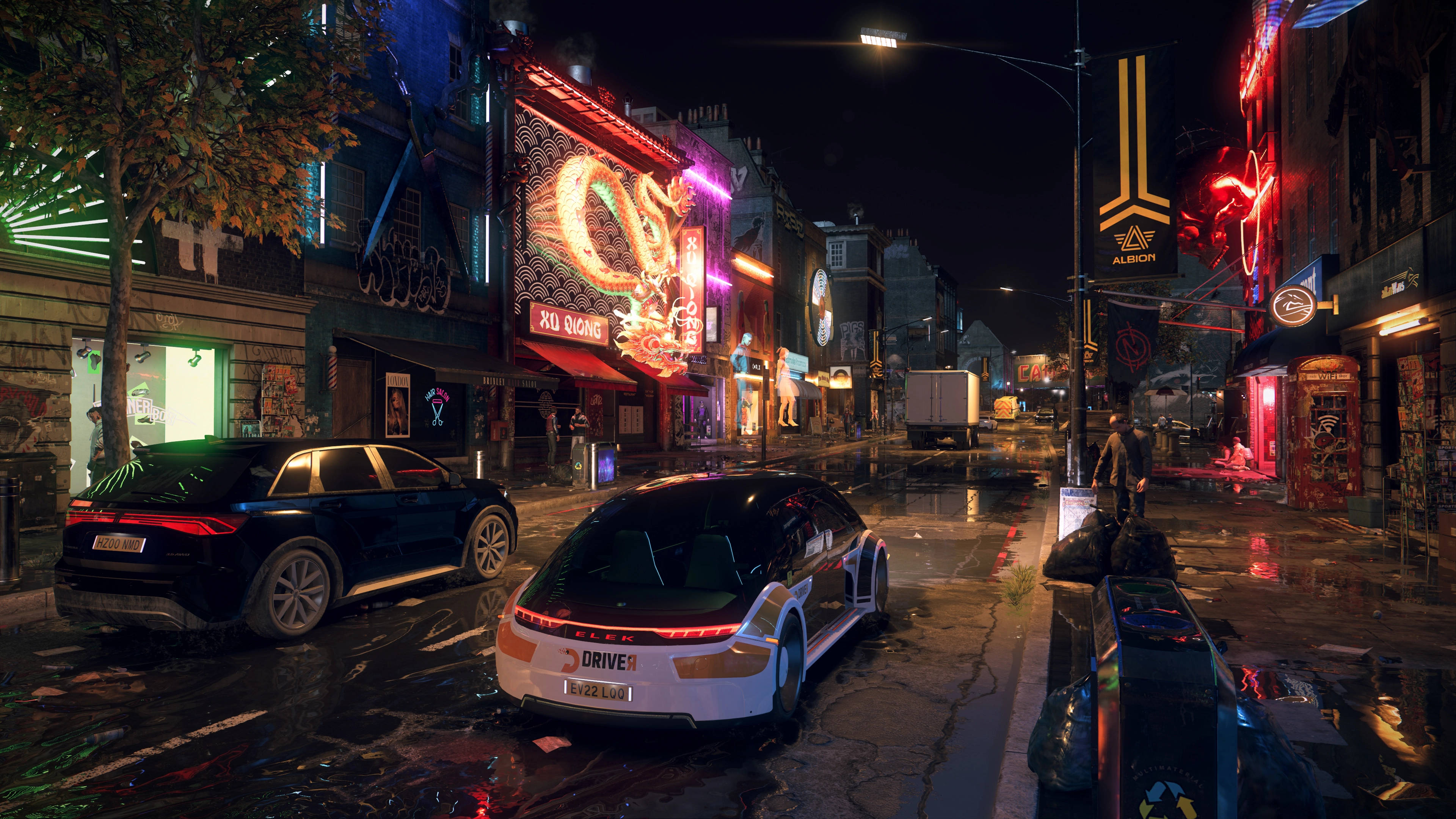 Watch Dogs सड़क 8K गेमिंग वॉलपेपर