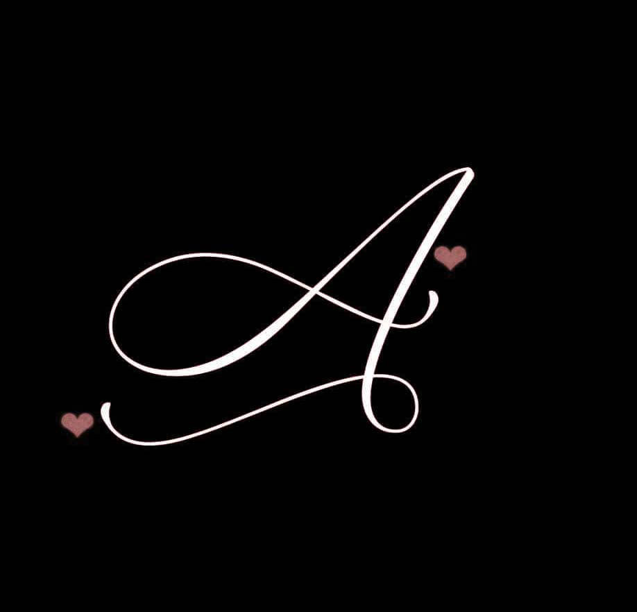 WhatsApp DP अक्षर A वॉलपेपर