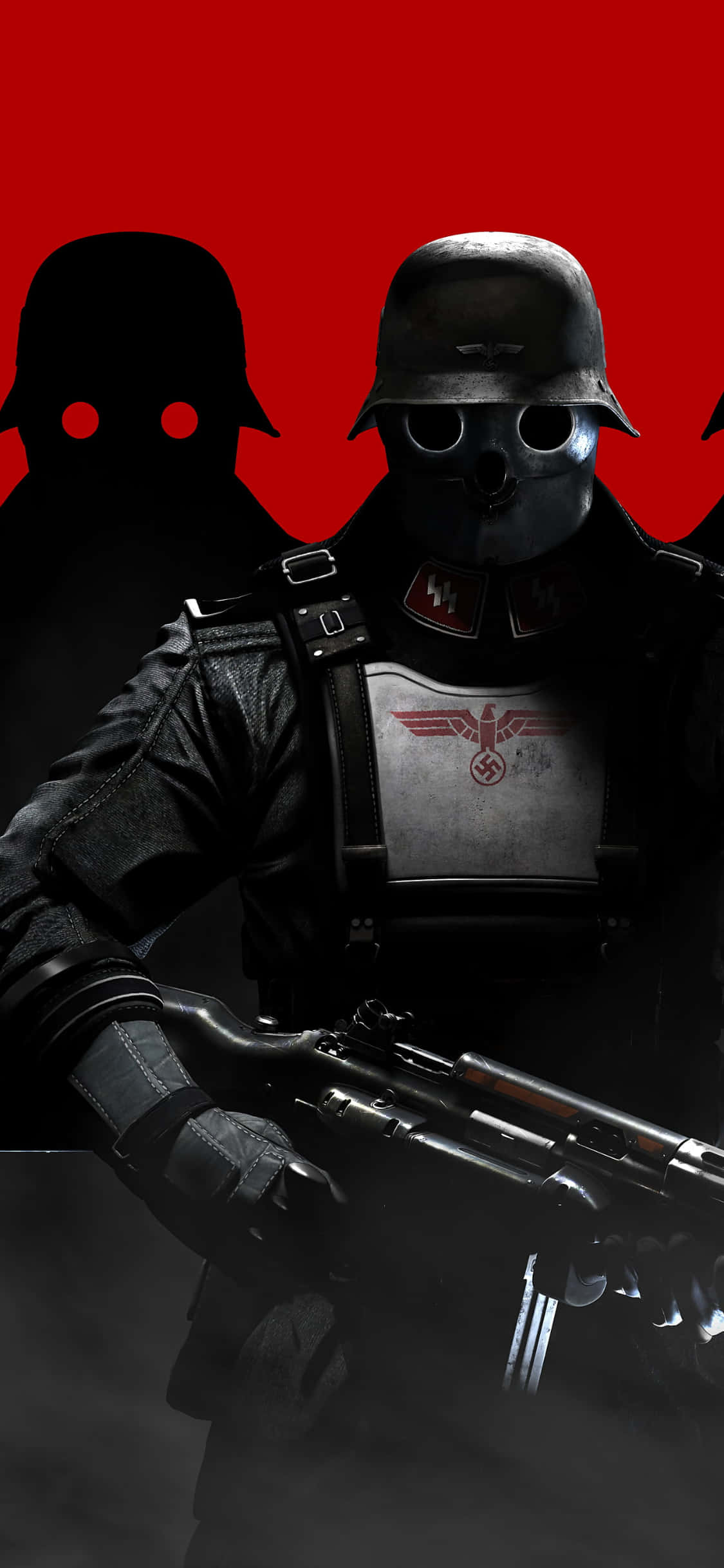 Wolfenstein II में iPhone Xs की शक्ति को उजागर करें वॉलपेपर