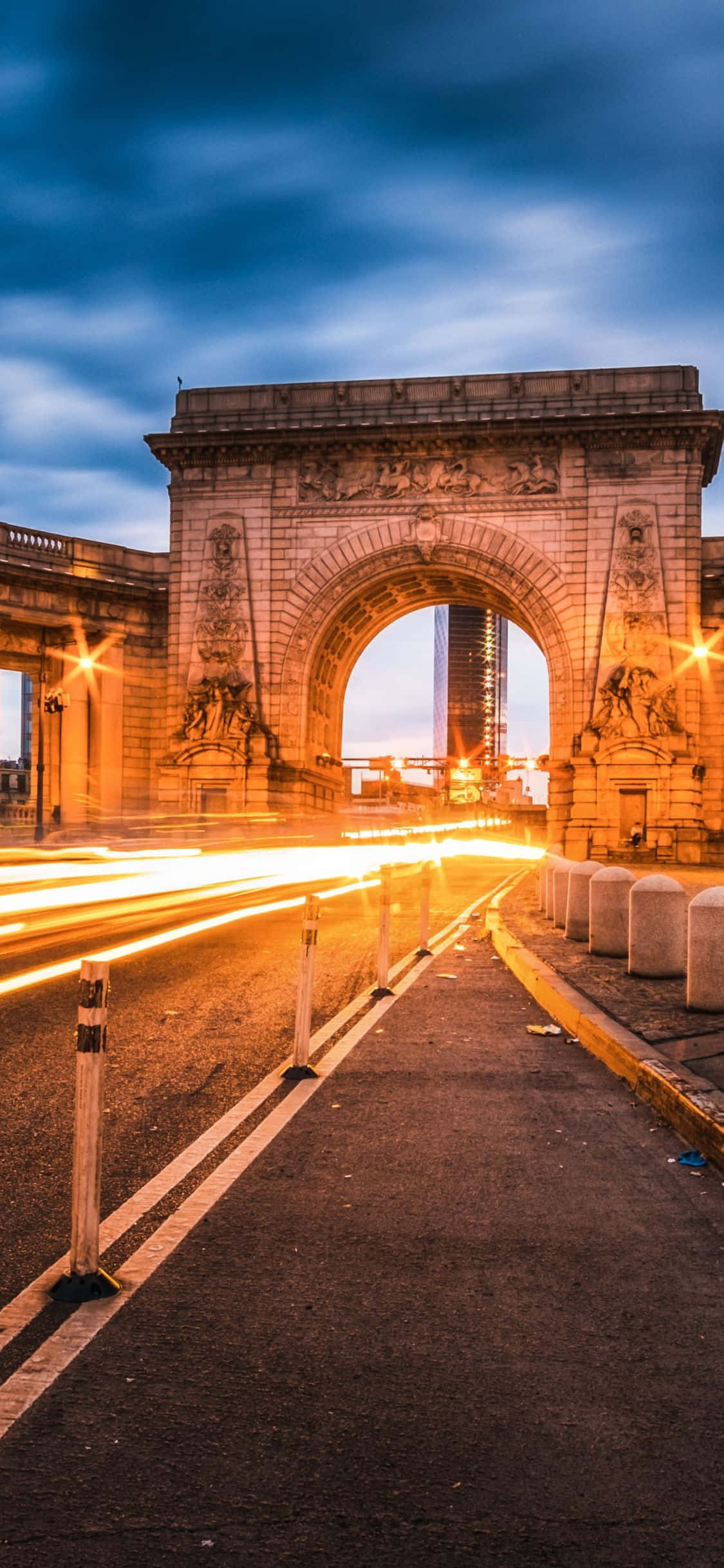 आईफोन X के साथ NYC की सड़कों का अन्वेषण करें वॉलपेपर