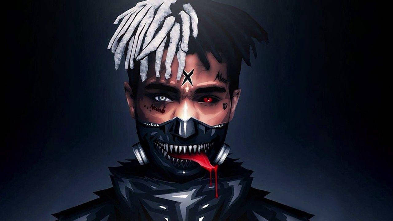 Xxxtentacion Anime Tokyo Ghoul मास्क वॉलपेपर