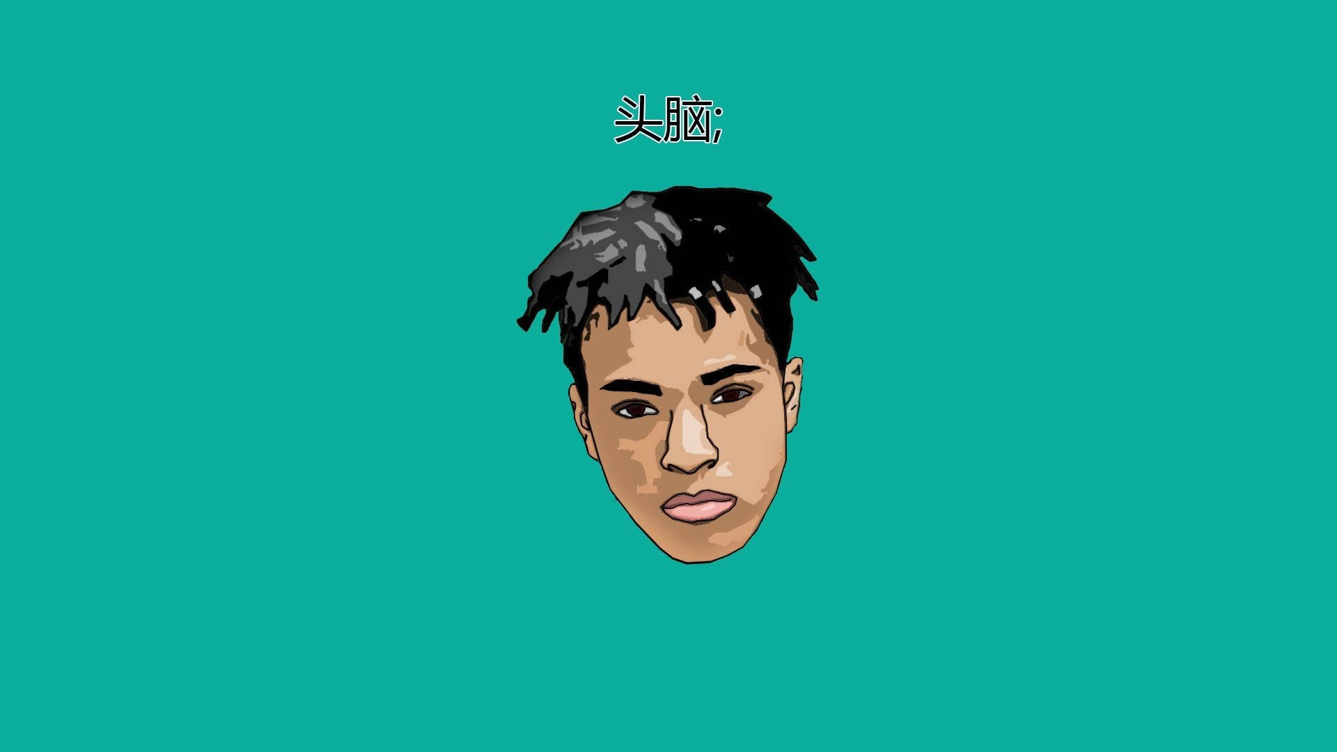 Xxxtentacion एनीमे रैपर पोर्ट्रेट वॉलपेपर