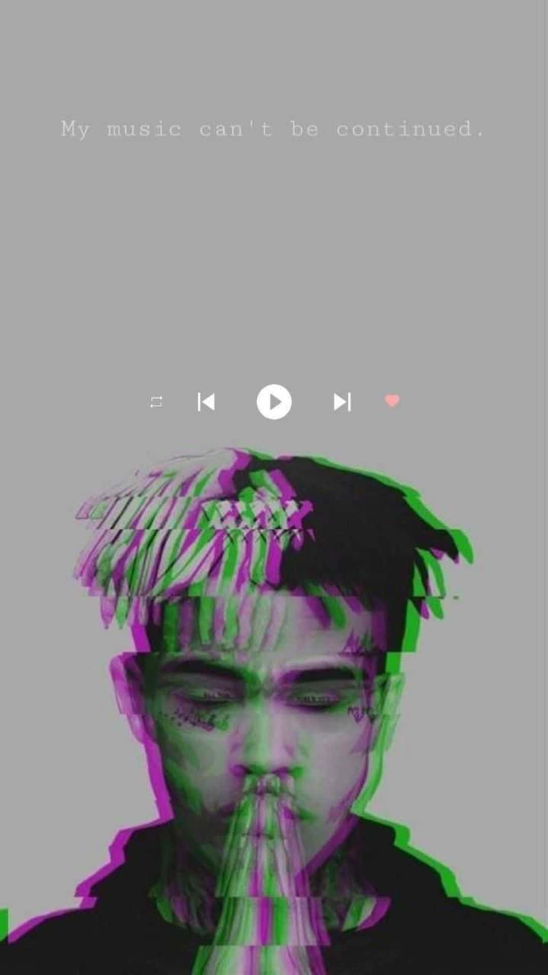 Xxxtentacion PFP ग्लिच वॉलपेपर