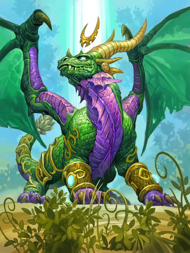Ysera ड्रैगन Pixel 3xl Hearthstone बैकग्राउंड वॉलपेपर