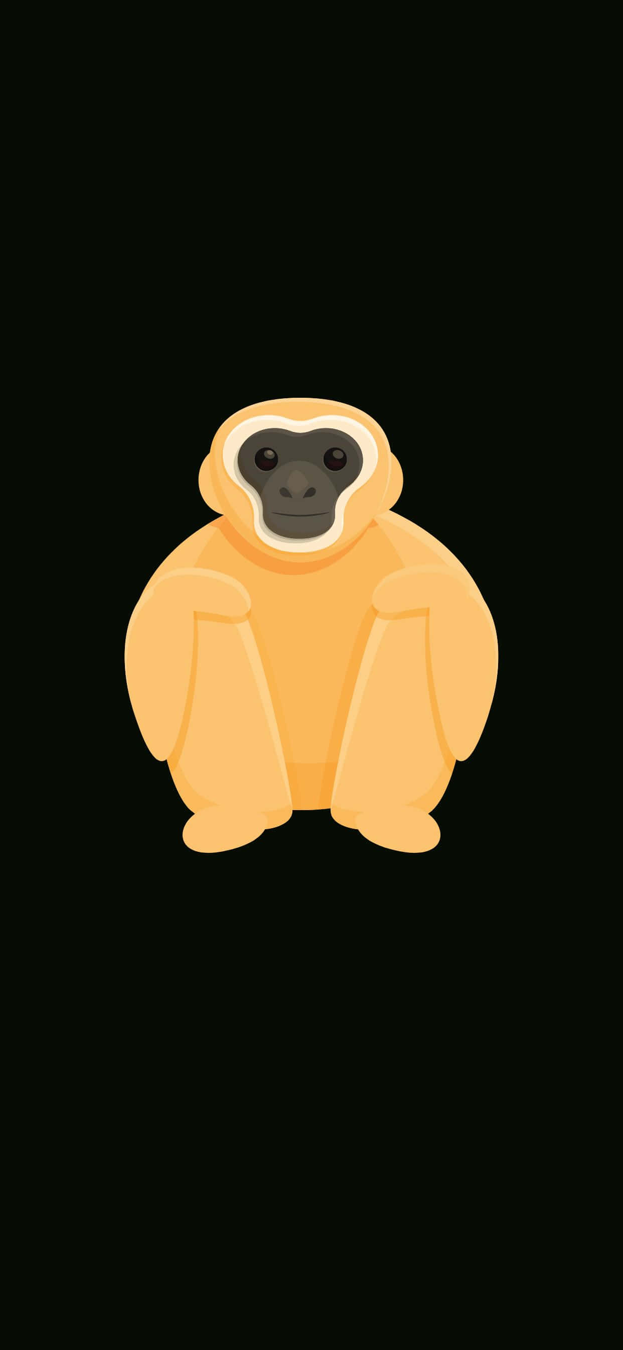 अद्भुत iPhone Xs Max Gibbon वॉलपेपर