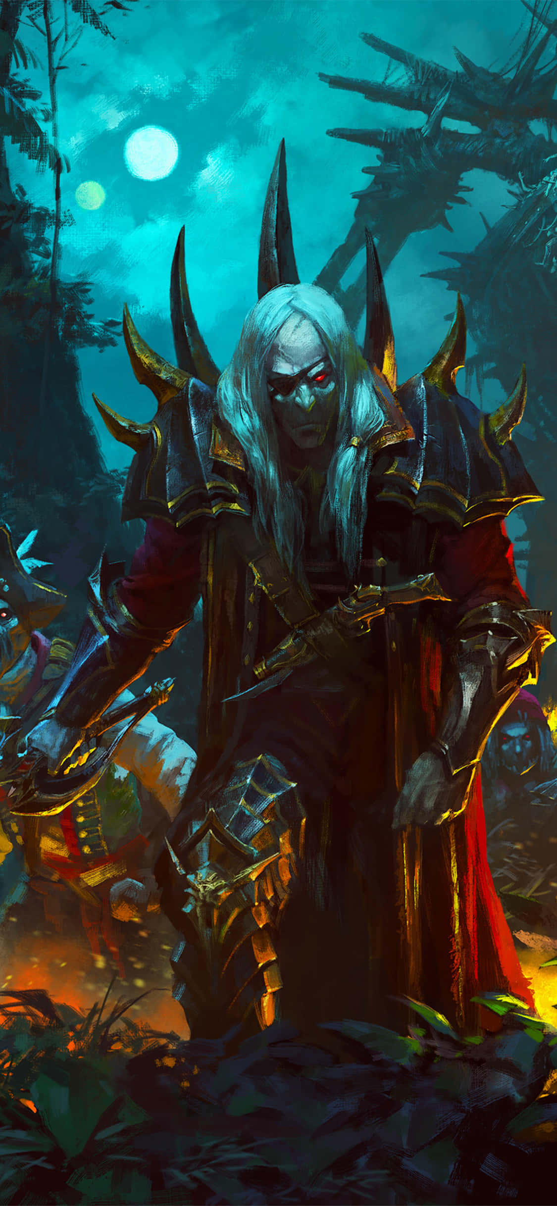 “अपने iPhone X पर Total War: Warhammer के महाकाव्य युद्धों का अनुभव करें” वॉलपेपर