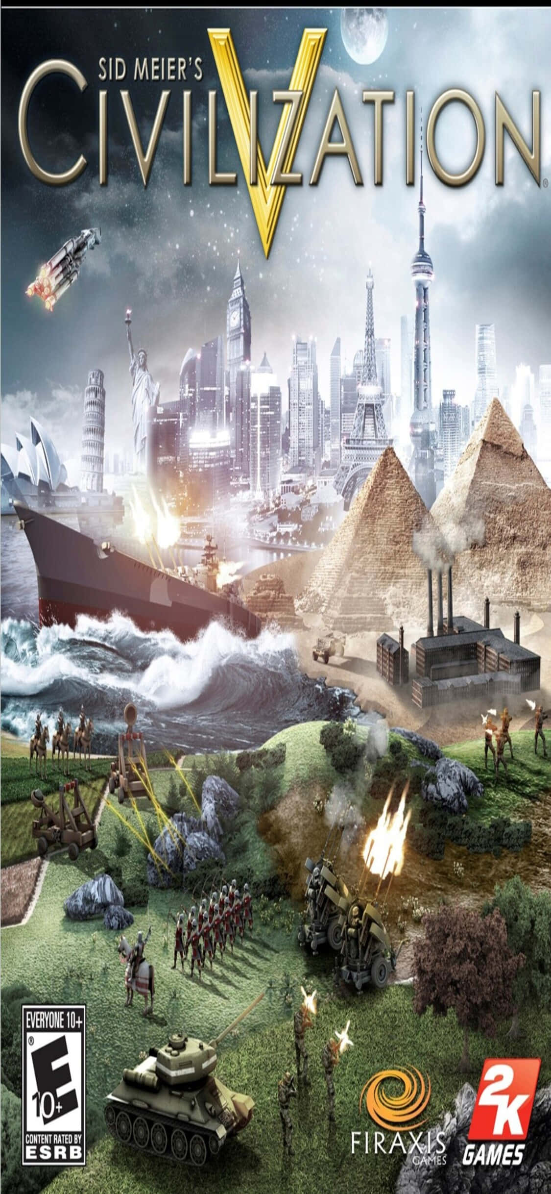 अपने iPhone X पर Civilization V के साथ एक नई दुनिया का अन्वेषण करें वॉलपेपर