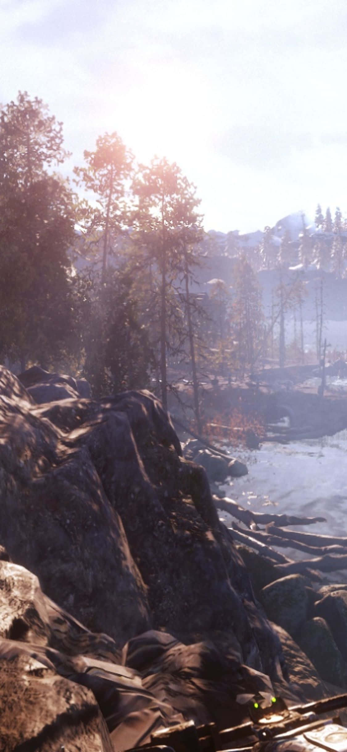 अपने iPhone X पर Metro Exodus की शक्ति का उपयोग करें वॉलपेपर