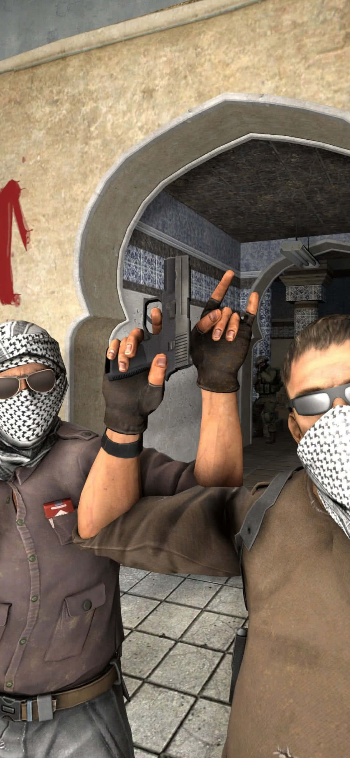 अपने iPhone Xs के साथ Counter-Strike: Global Offensive खेलें! वॉलपेपर