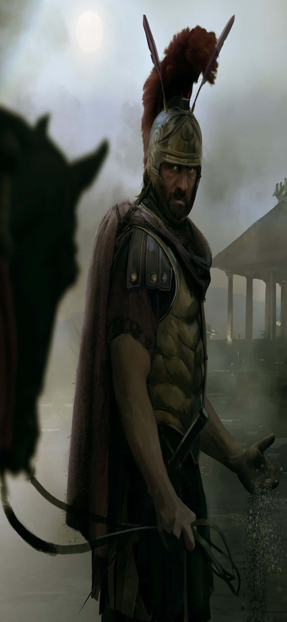 अपने iPhone XS पर Total War Rome 2 में अपने साम्राज्य को जीत की ओर ले जाएं वॉलपेपर