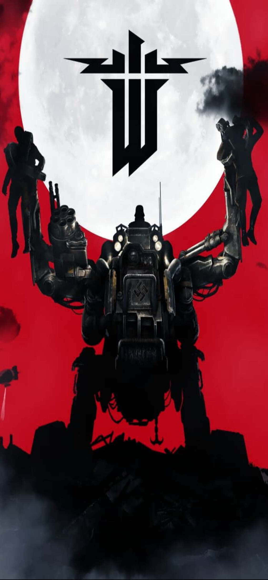 अपने iPhone Xs पर Wolfenstein II के साथ अपने आंतरिक नायक को उजागर करें वॉलपेपर
